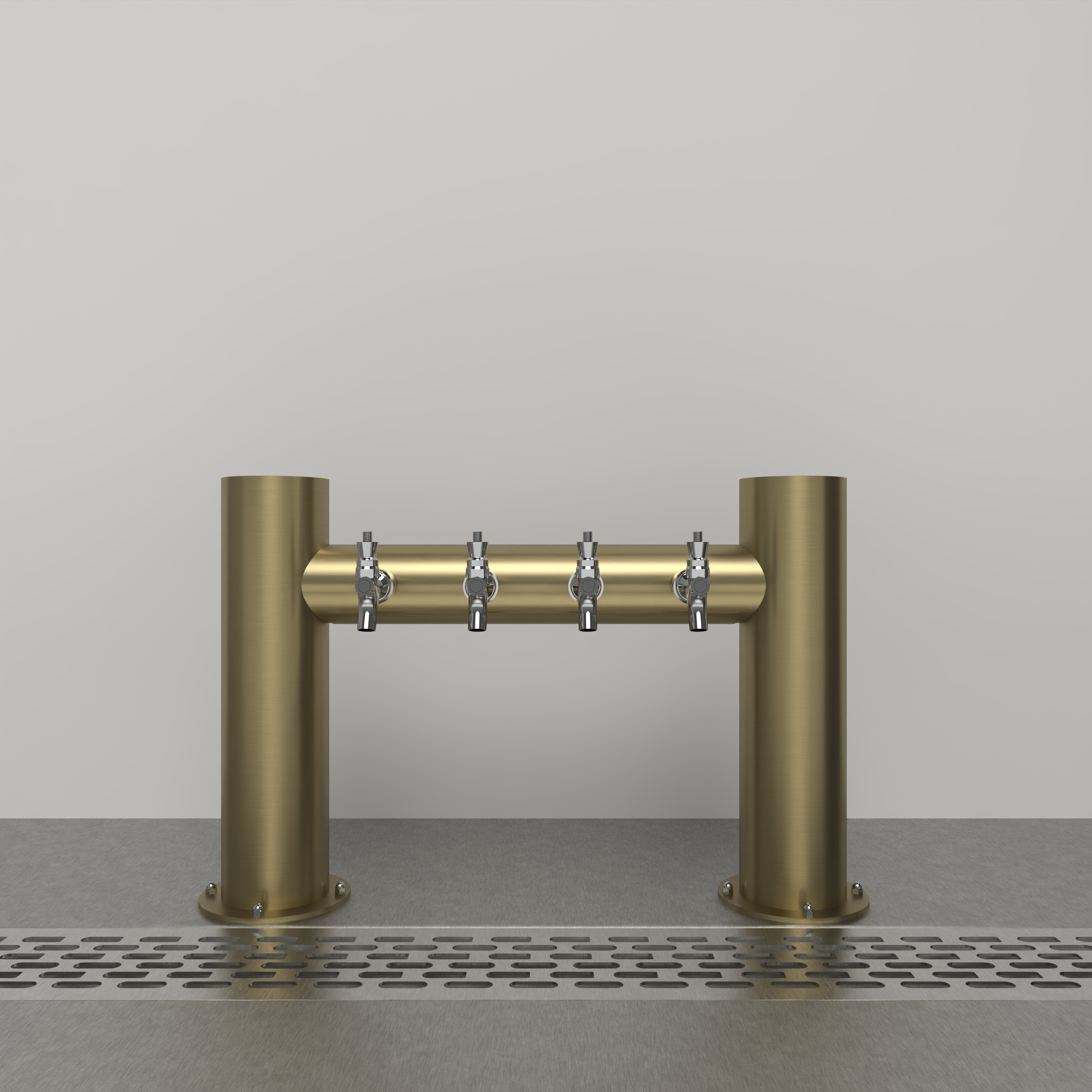 Capitale Bridge 4in | Gold