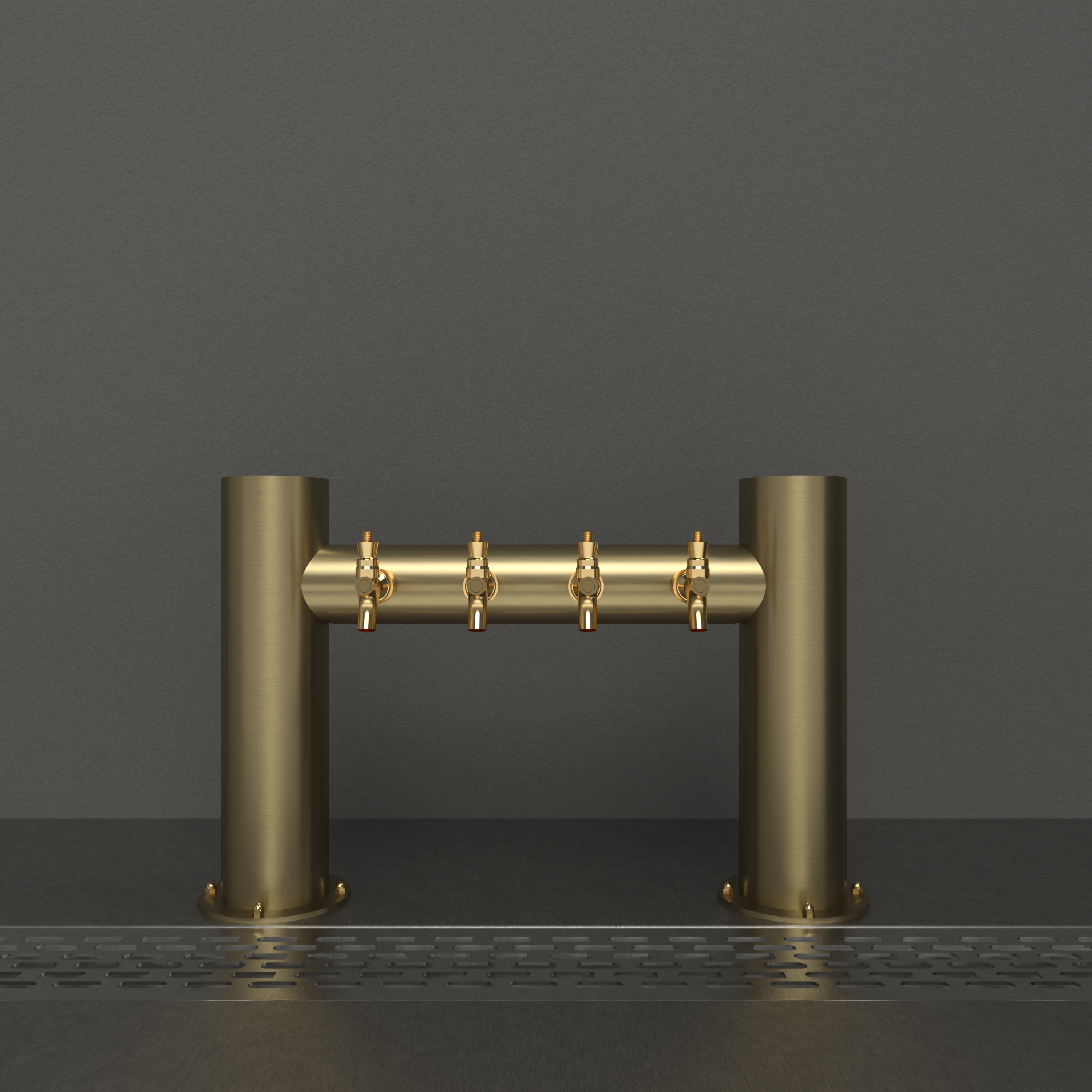 Capitale Bridge 4in | Gold