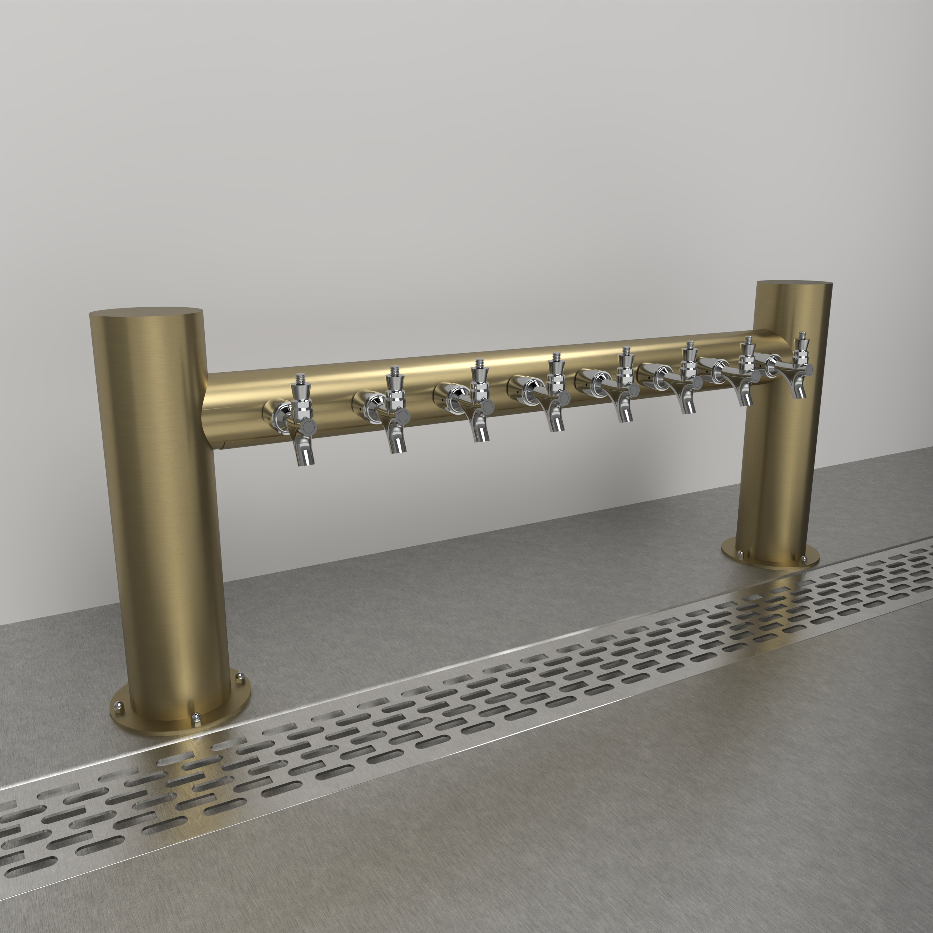 Capitale Bridge 4in | Gold