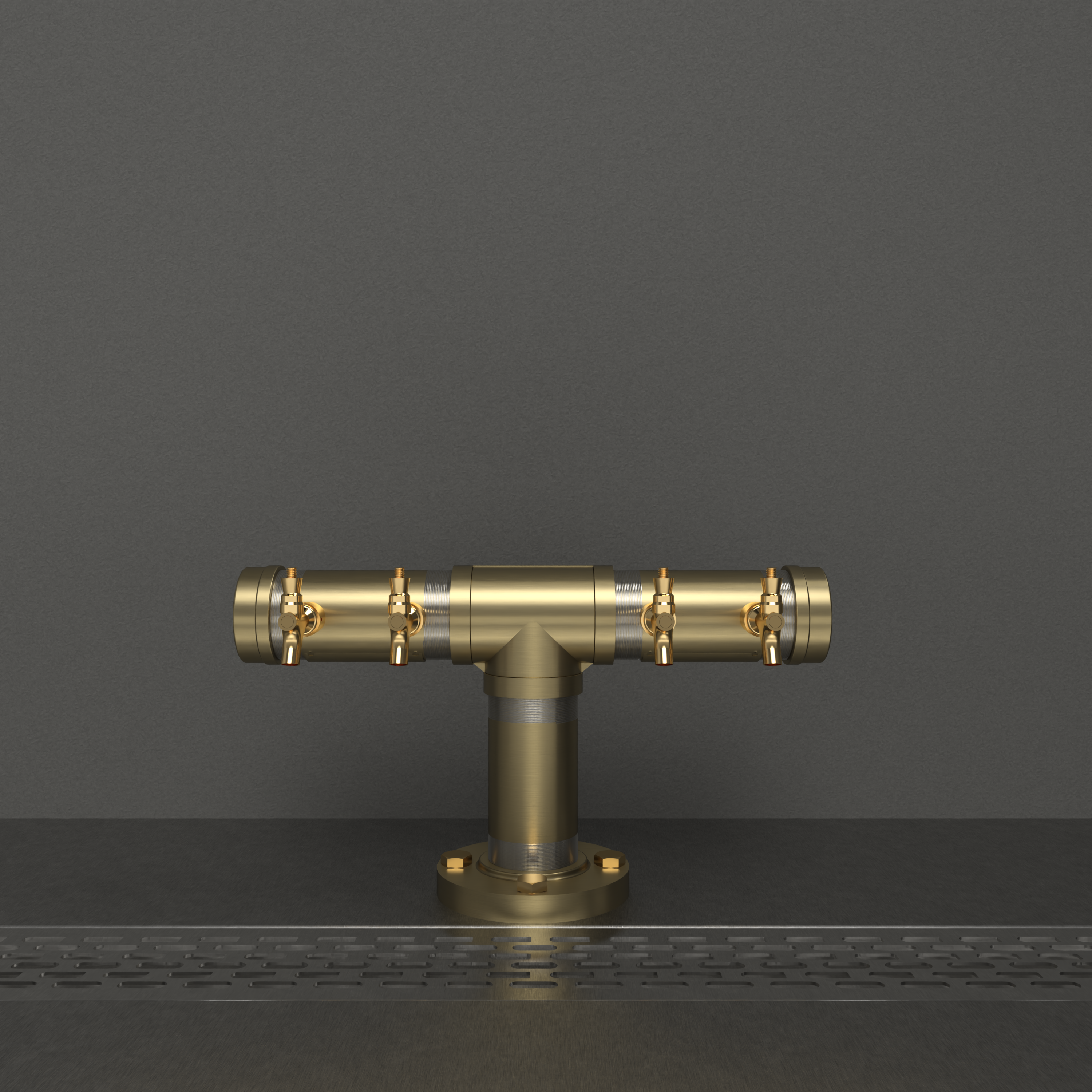 Rough Tee 3in | Gold