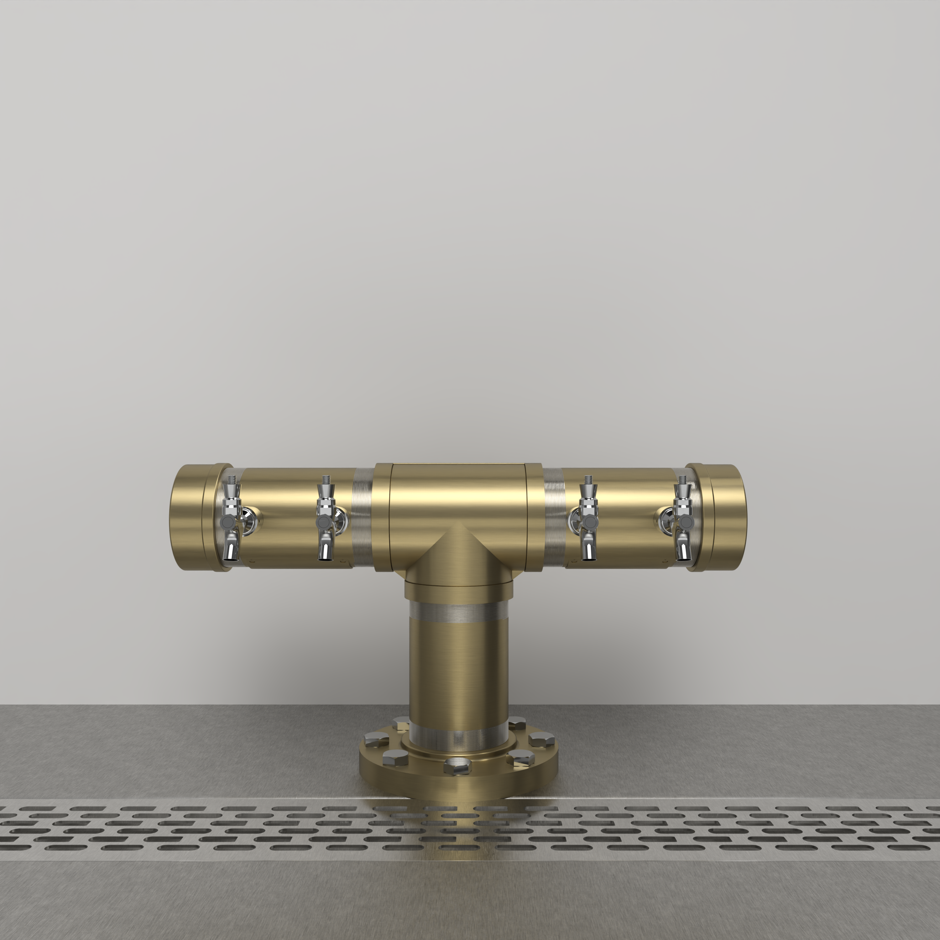 Rough Tee 4in | Gold