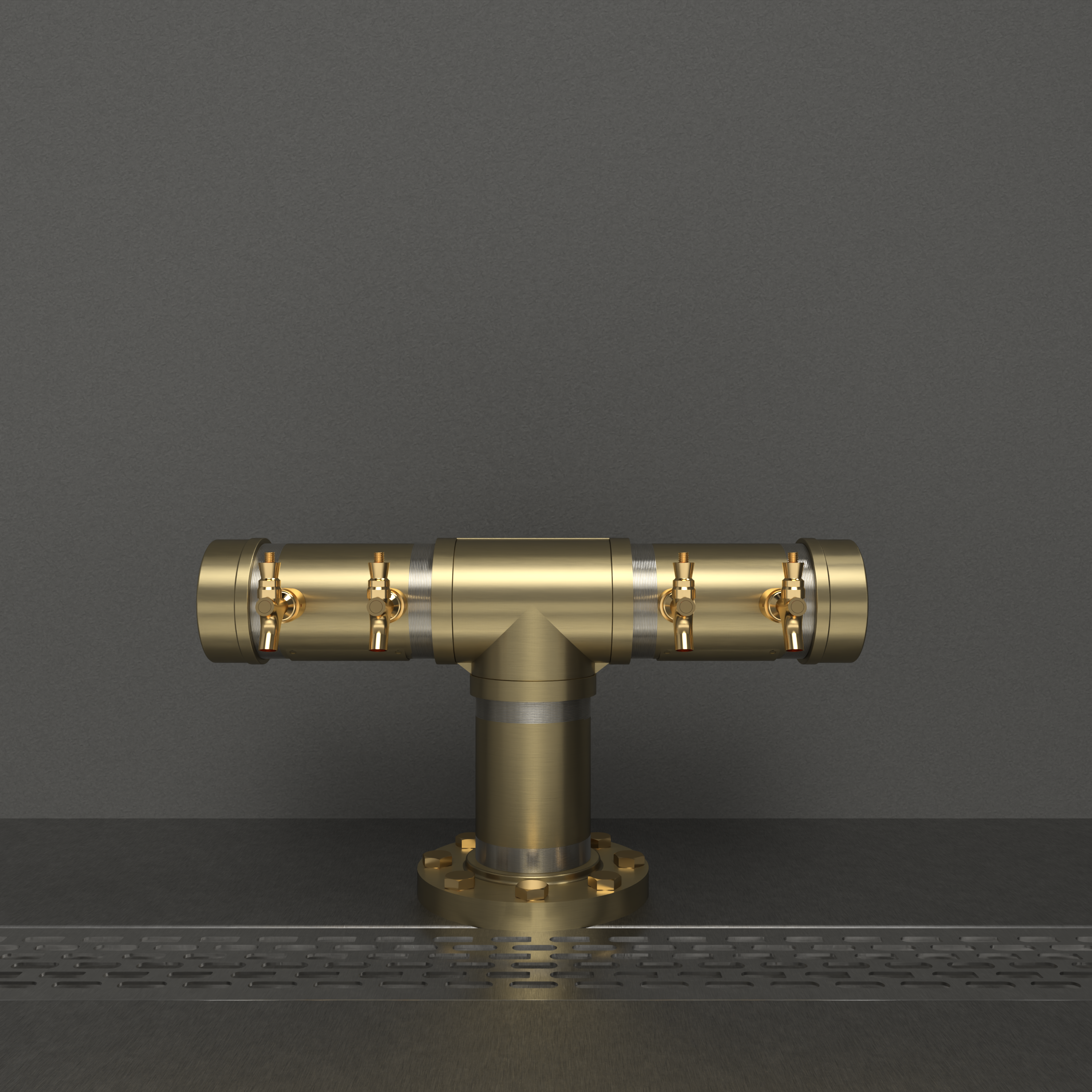 Rough Tee 4in | Gold