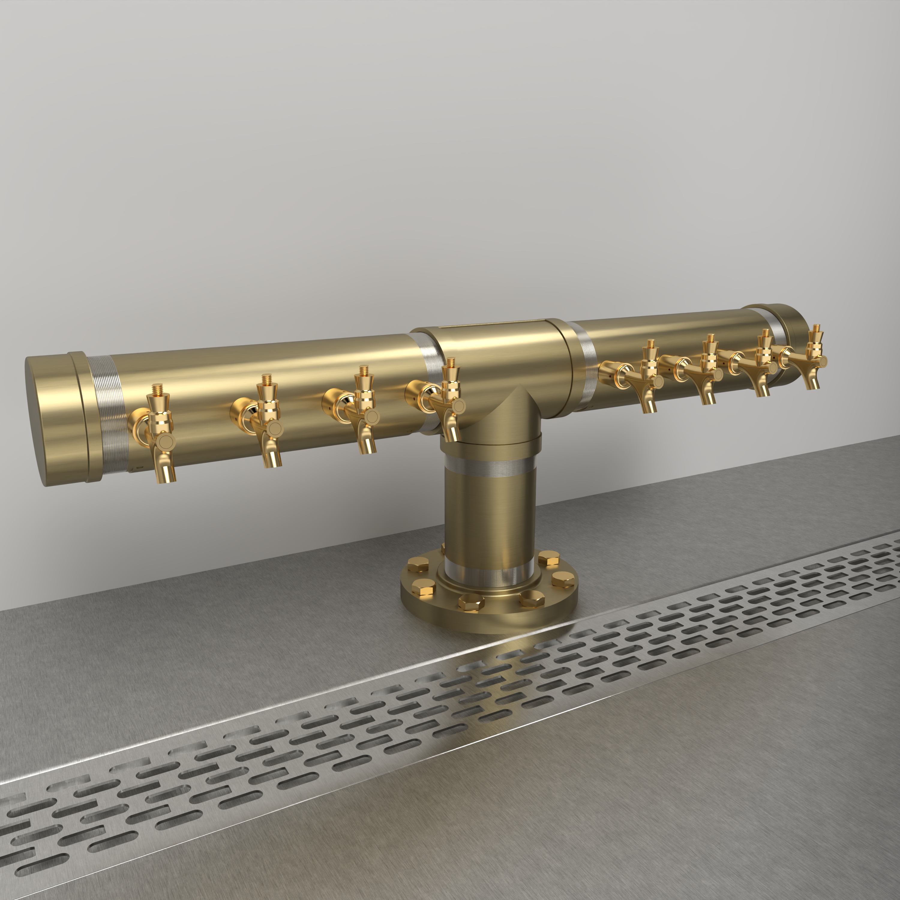 Rough Tee 4in | Gold