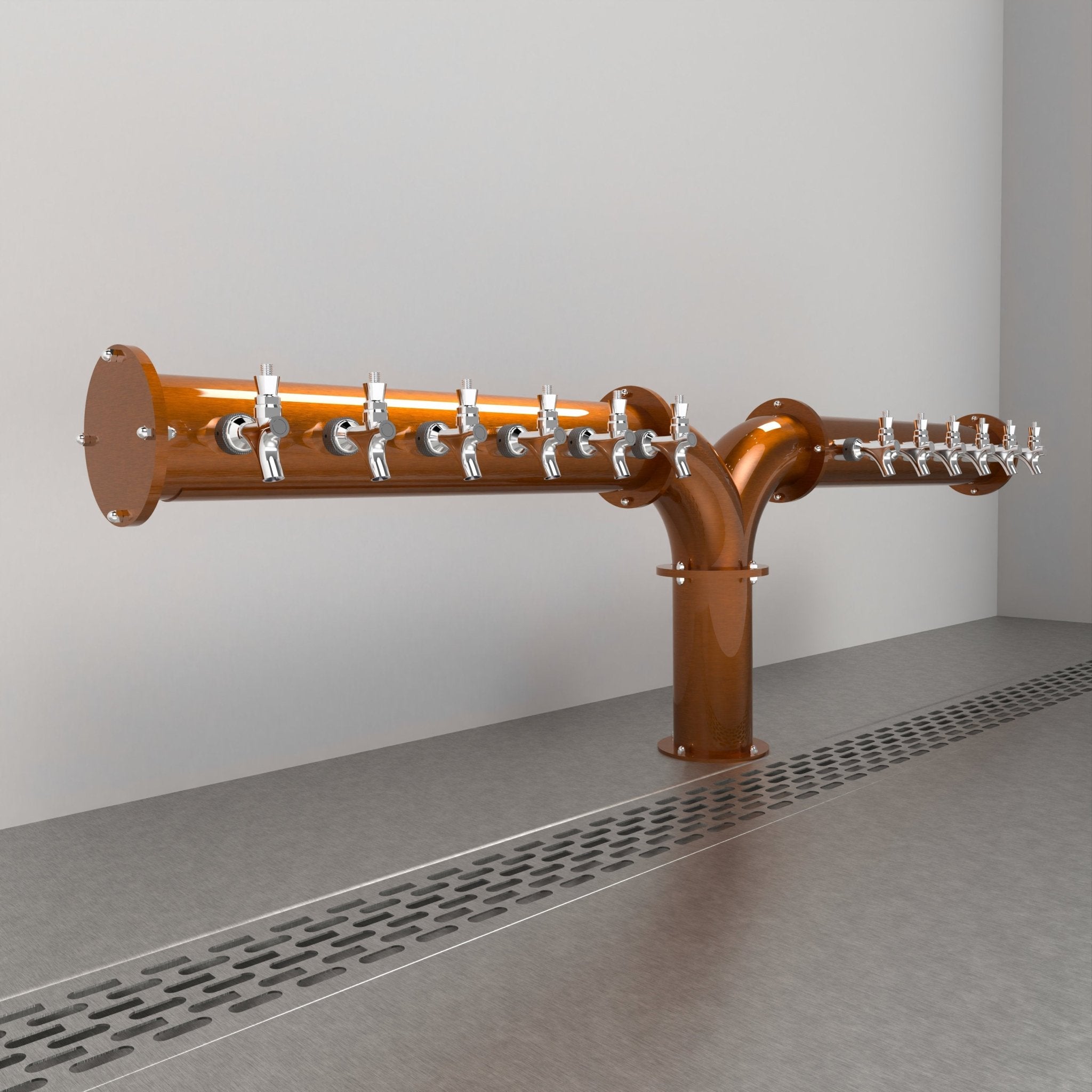 Aerial Arcadia Tee 4in | Candy Copper