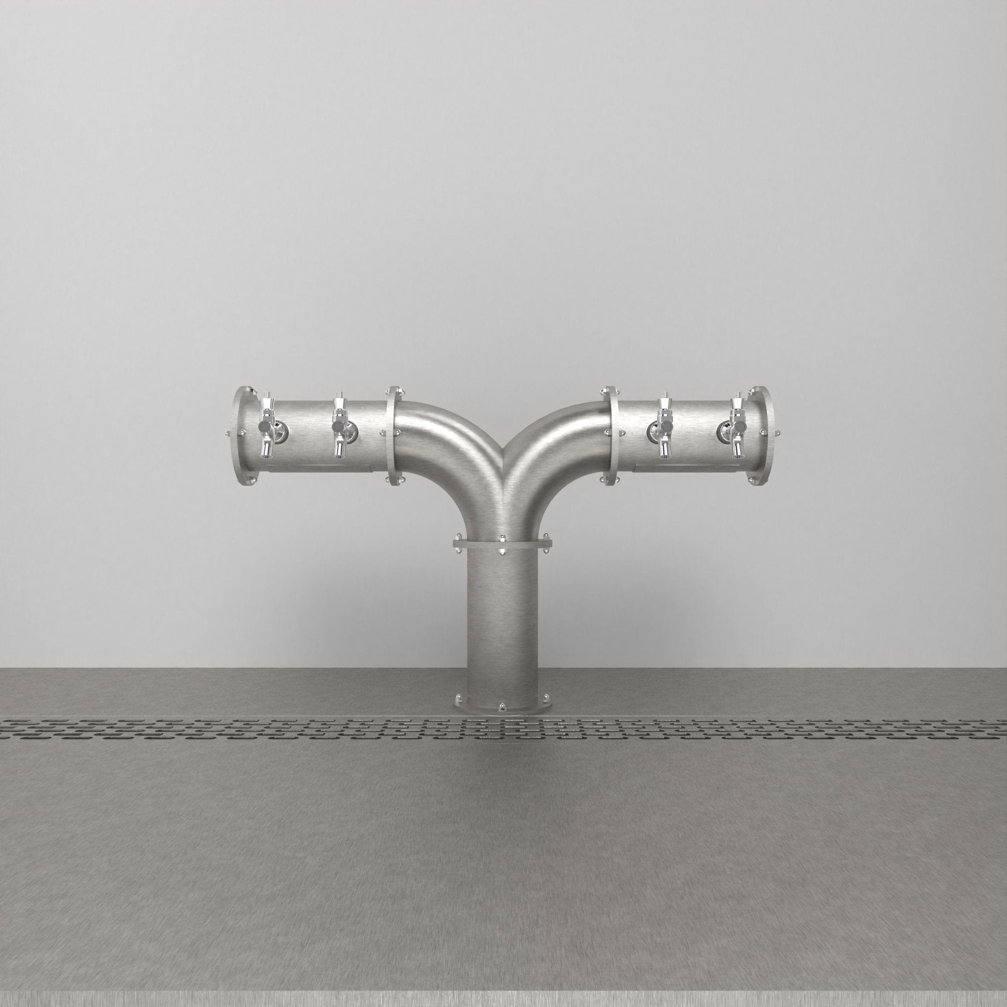 Aerial Arcadia Tee 4in | Brushed