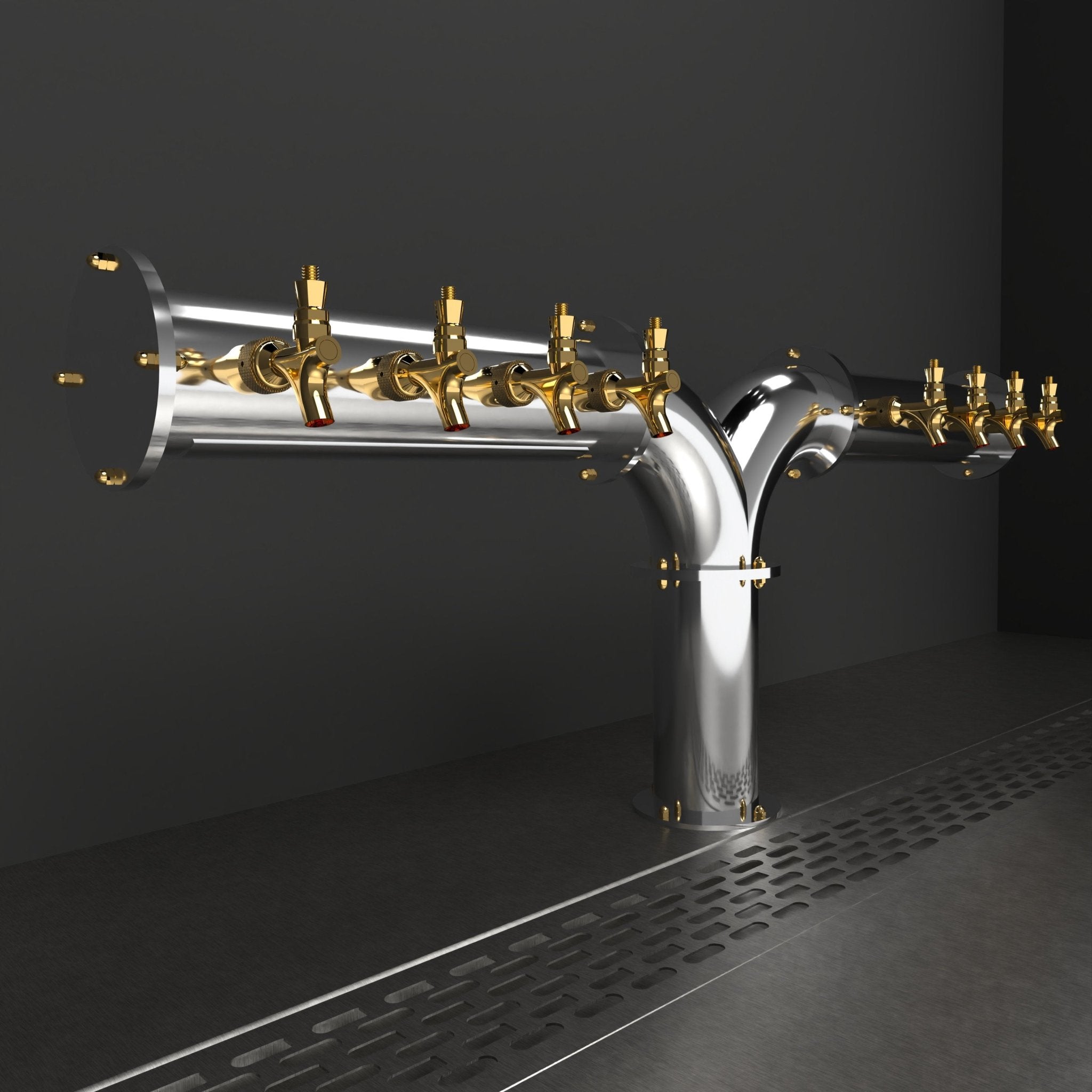 Aerial Arcadia Tee 4in | Polished