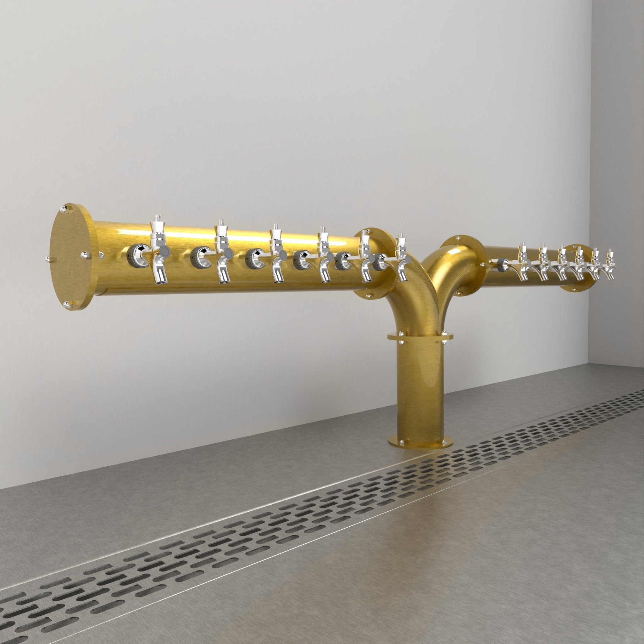 Aerial Arcadia Tee 4in | Gold