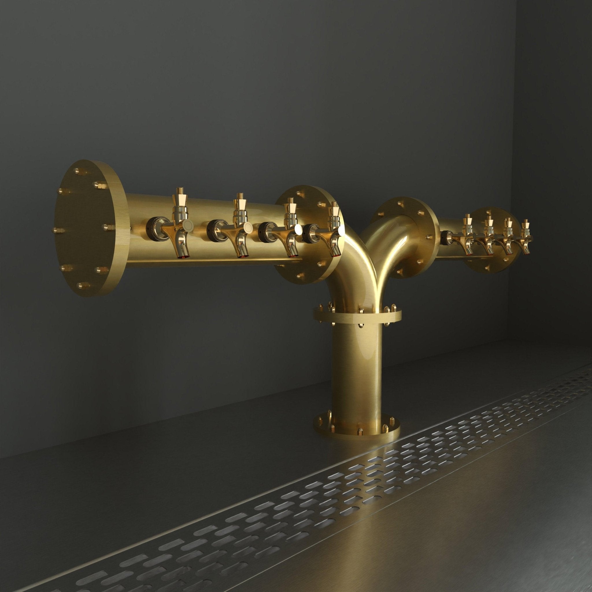 Aerial Odyssey Tee 4in | Gold