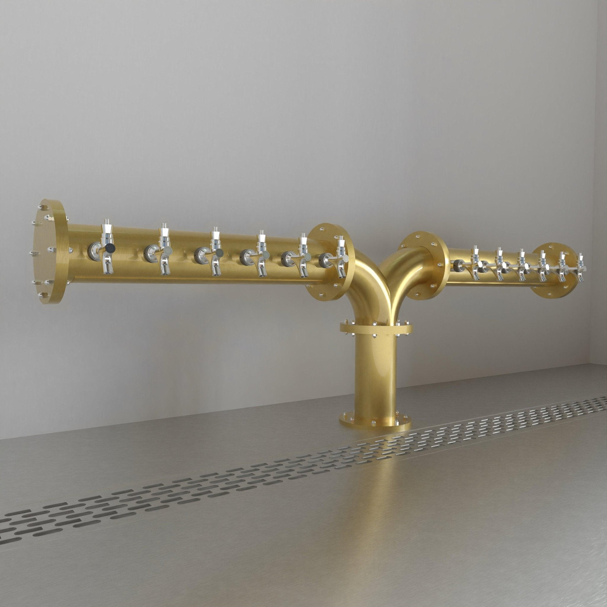 Aerial Odyssey Tee 4in | Gold