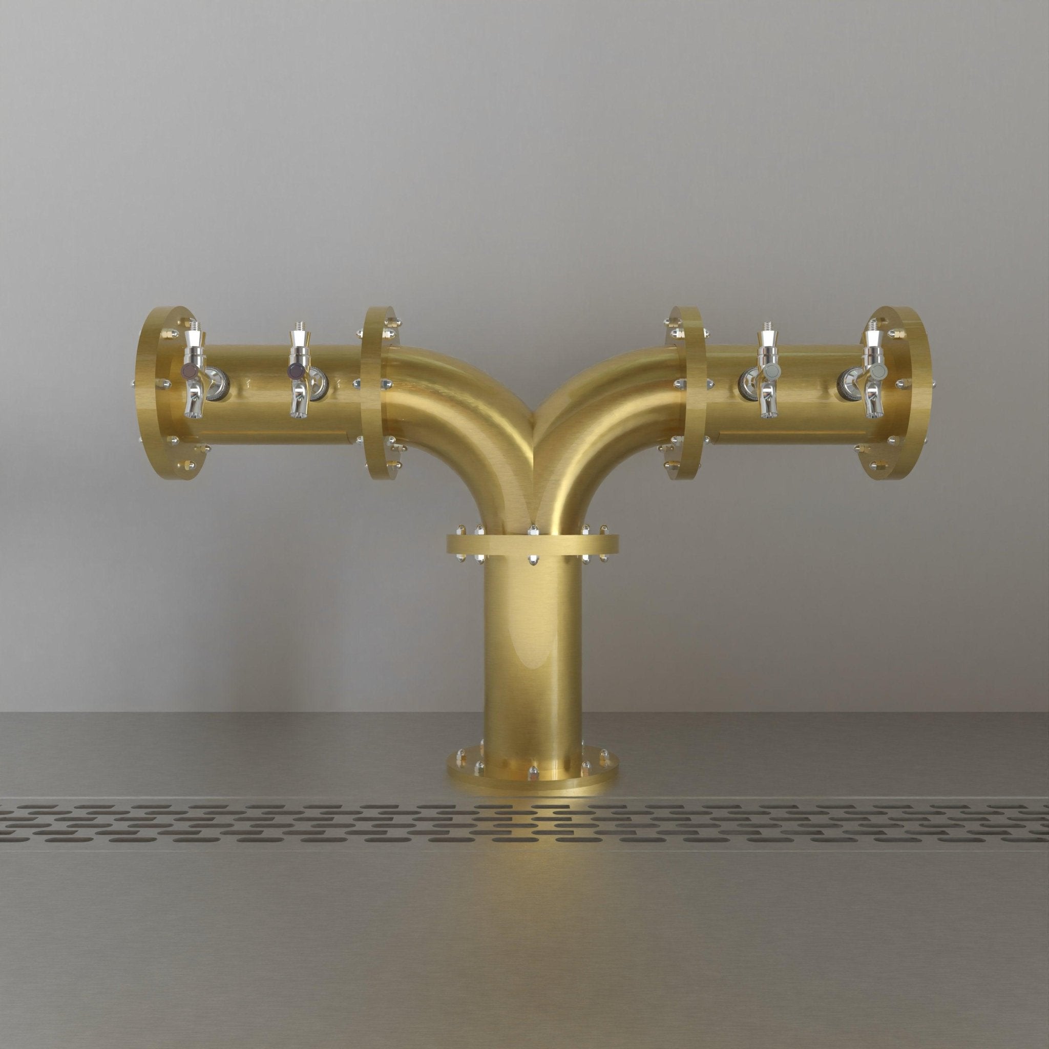 Aerial Odyssey Tee 4in | Gold