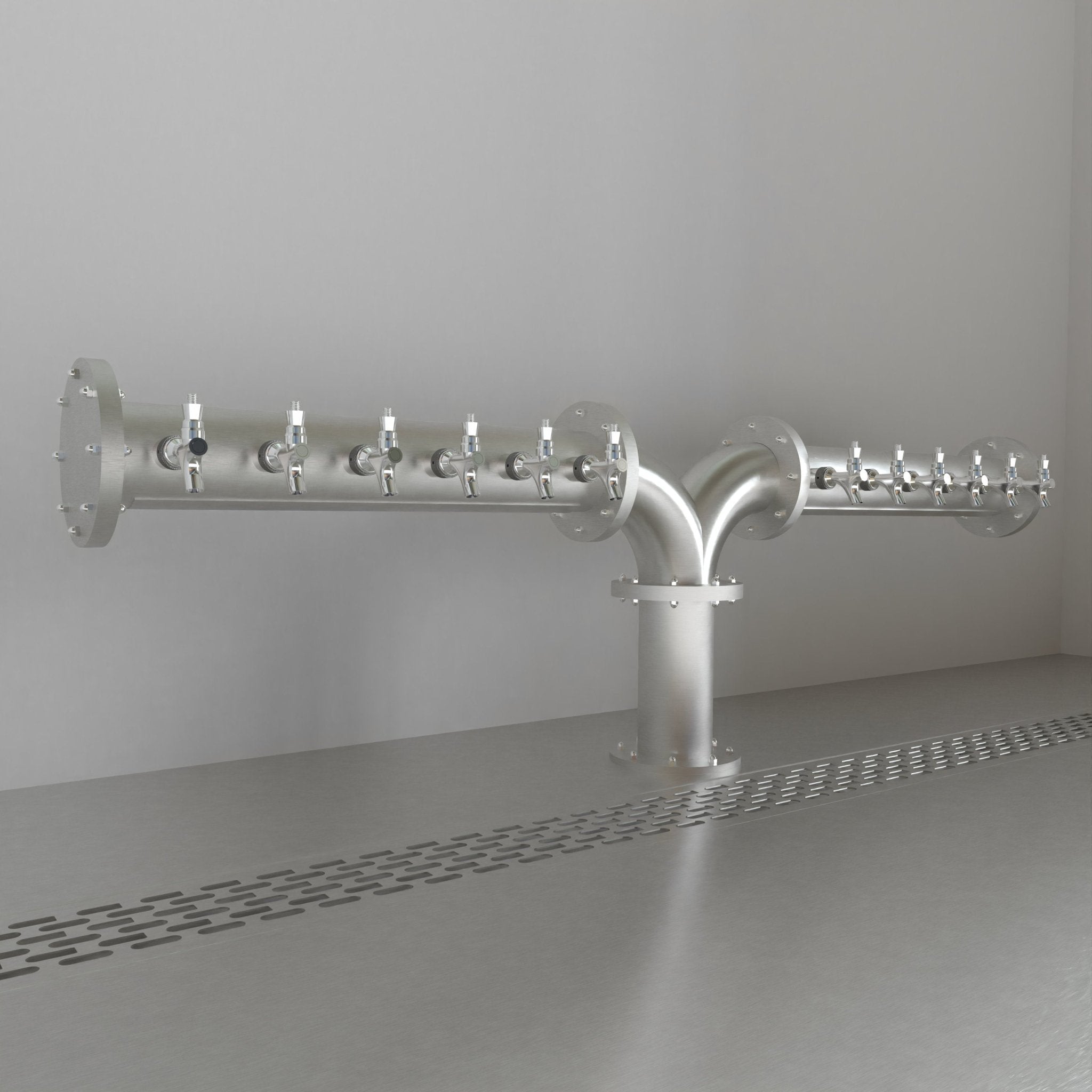 Aerial Odyssey Tee 4in | Brushed