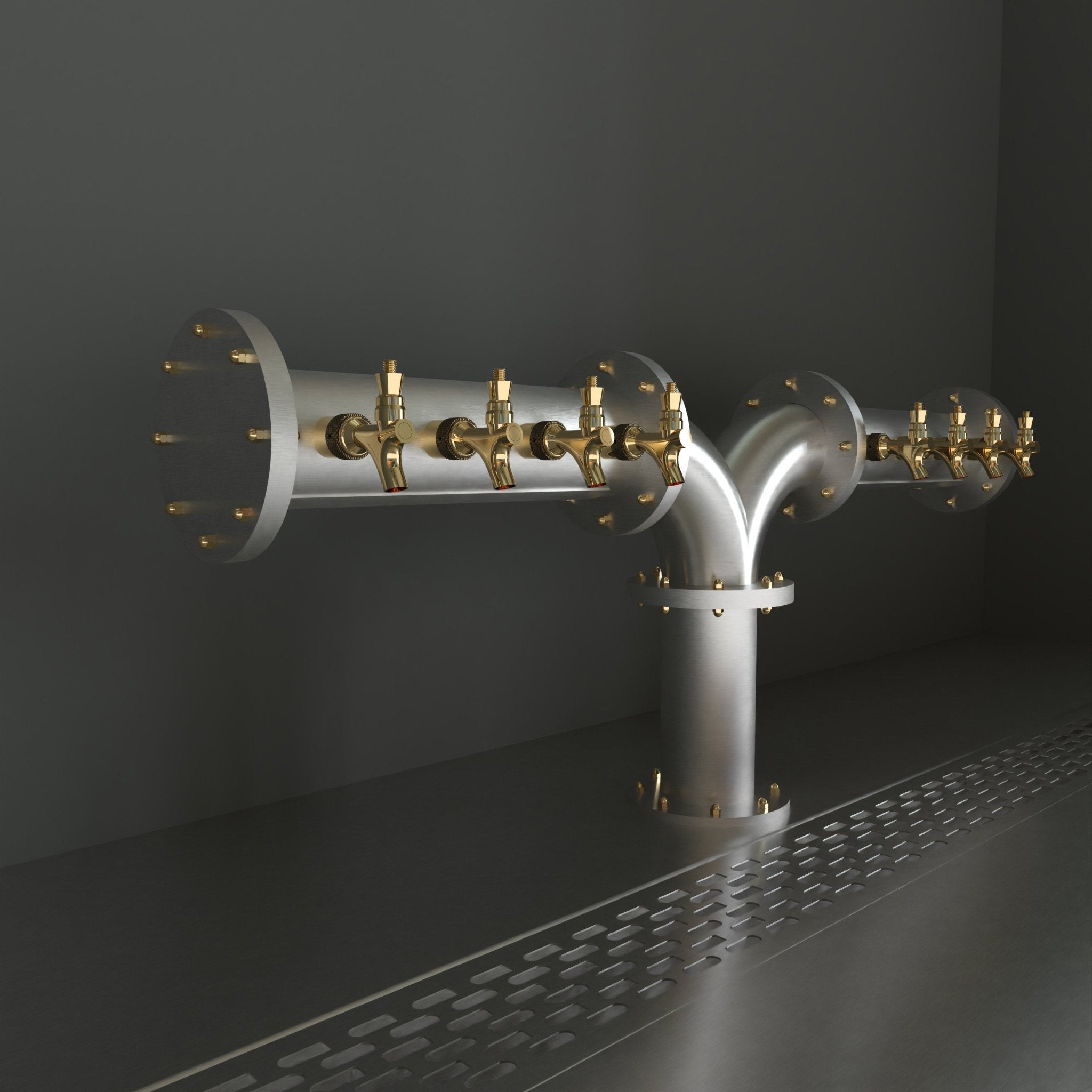 Aerial Odyssey Tee 4in | Brushed