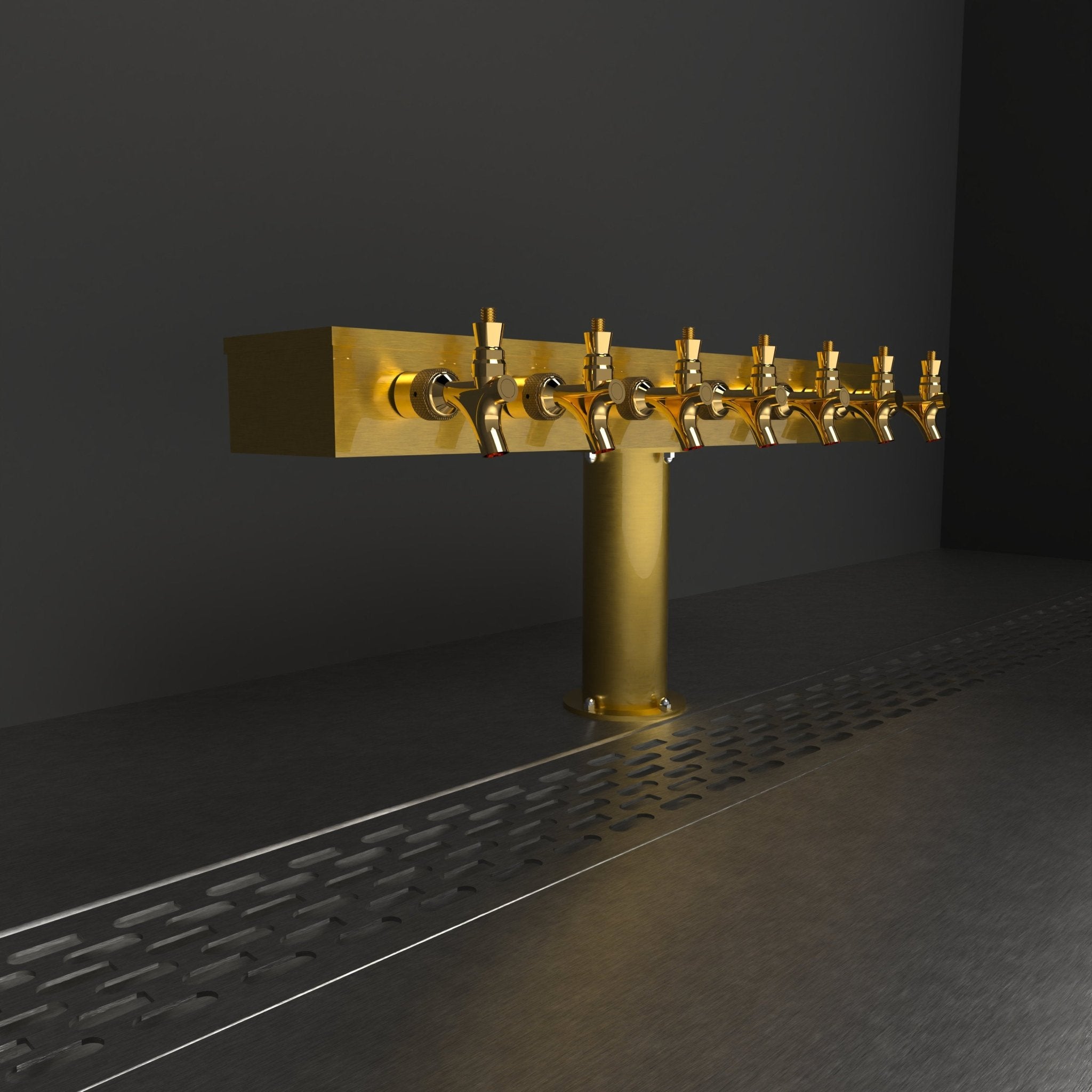 American Tee 3in | Gold