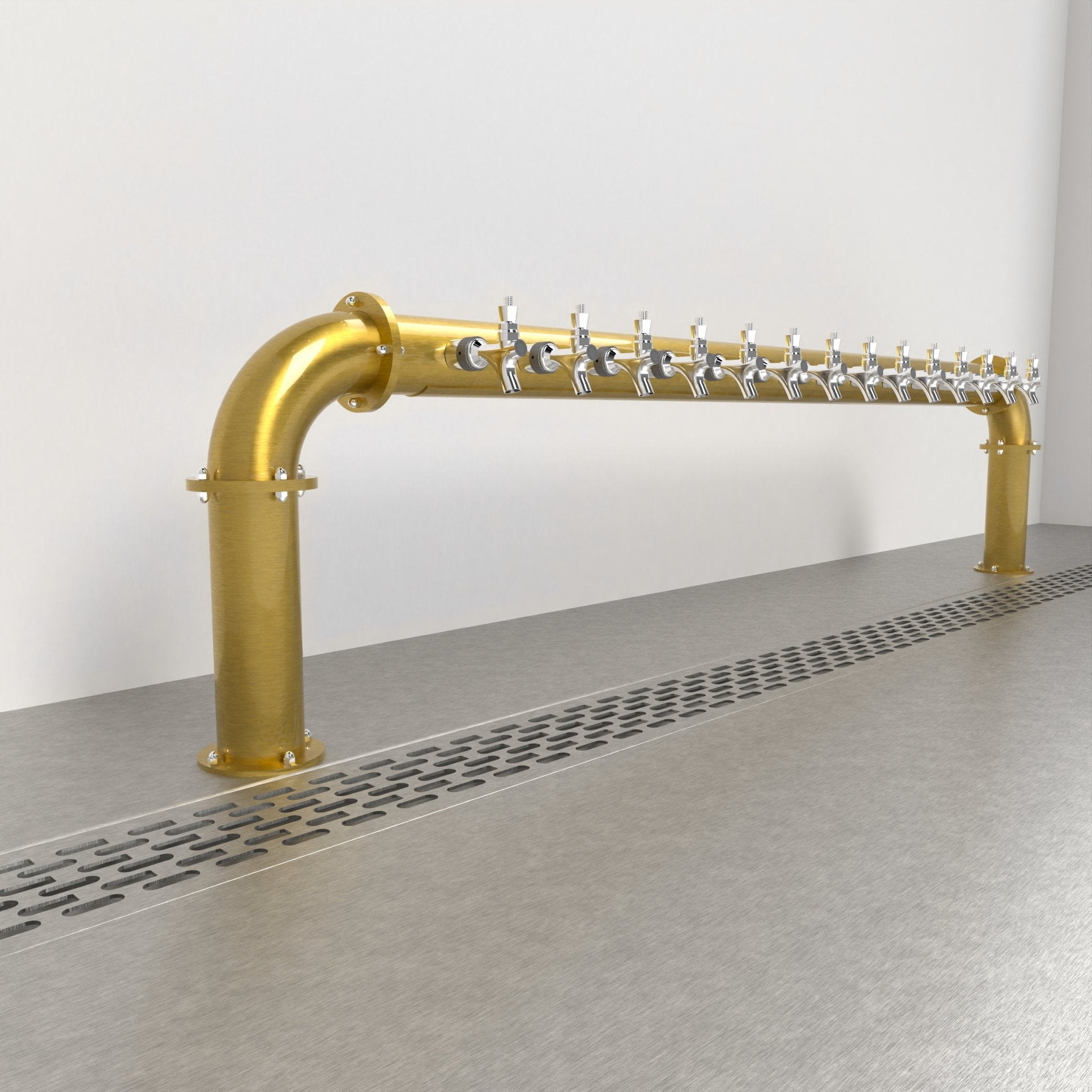 Arcadia Bridge 3in | Gold