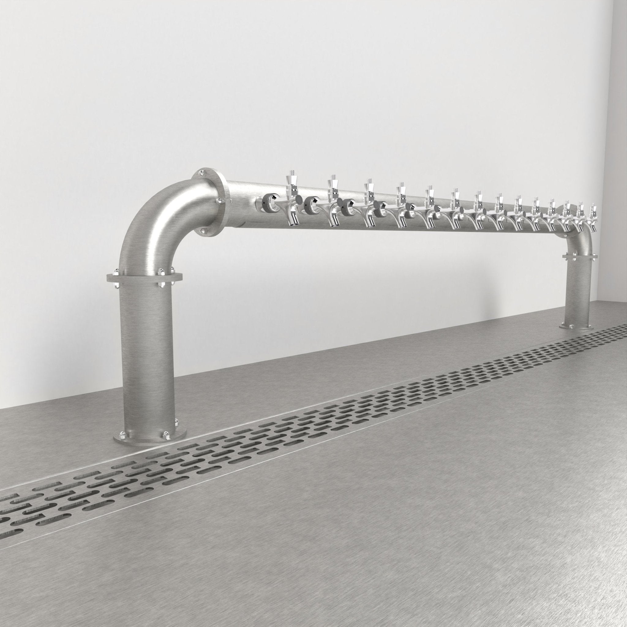 Arcadia Bridge 3in | Brushed