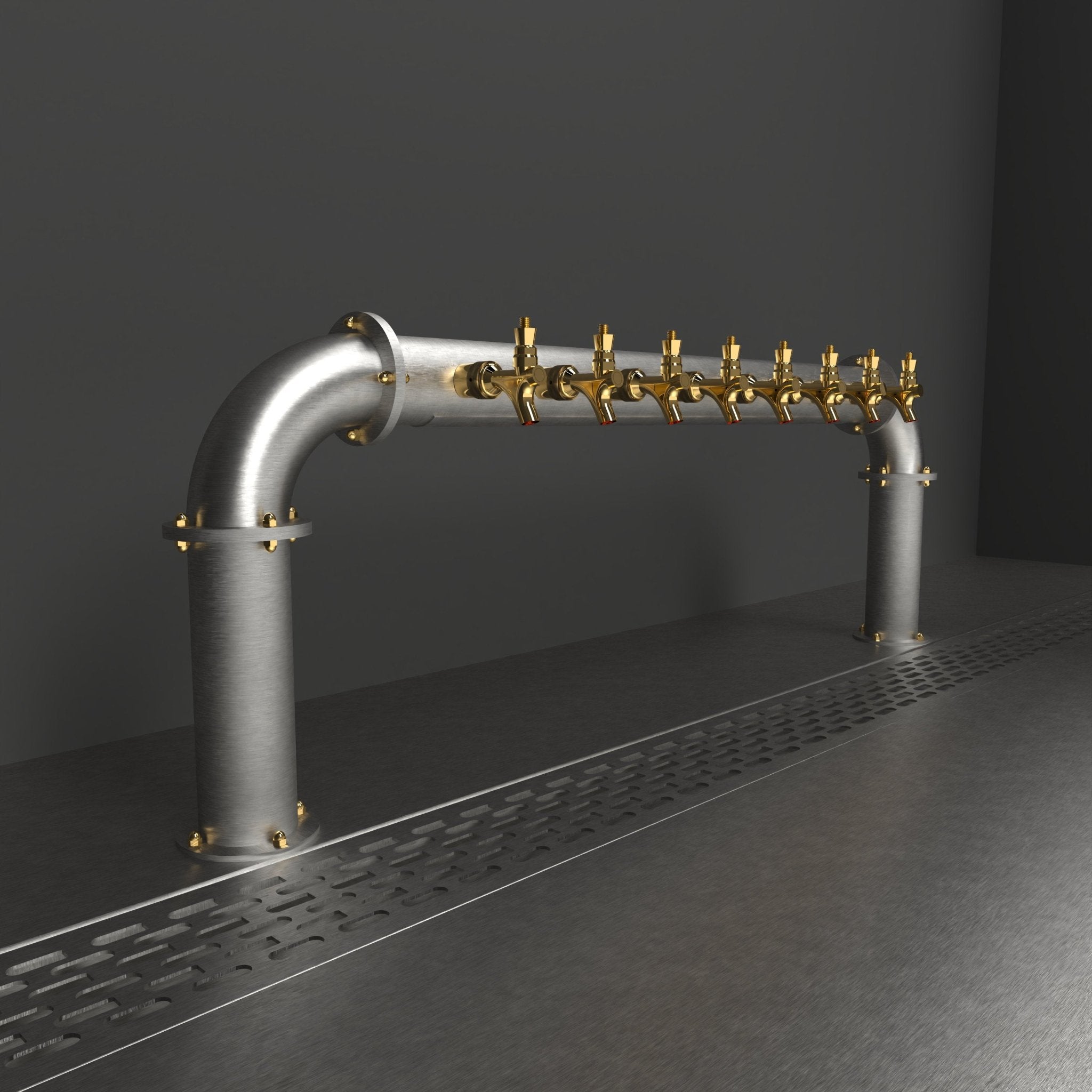 Arcadia Bridge 3in | Brushed