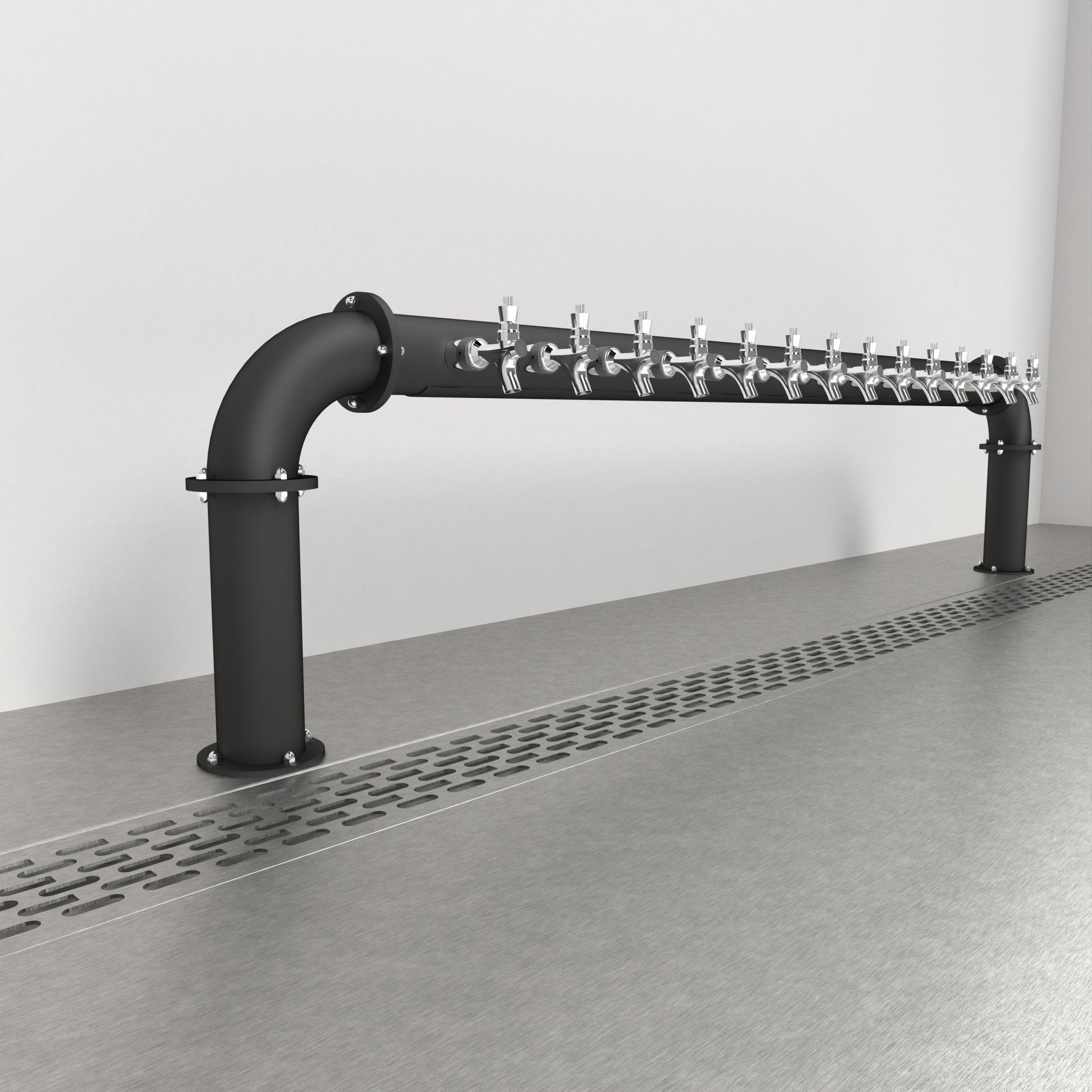 Arcadia Bridge 3in | Matte Black