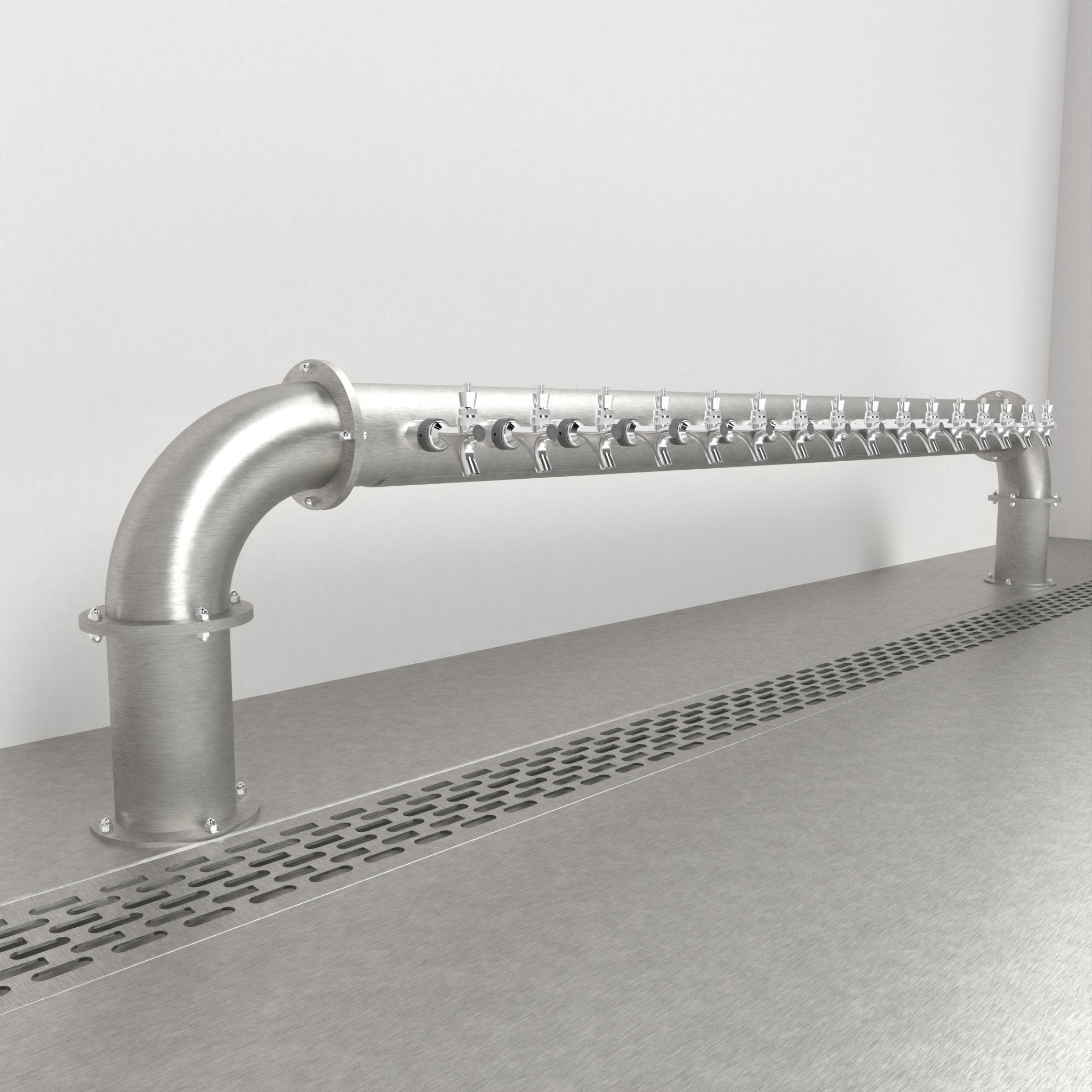 Arcadia Bridge 4in | Brushed