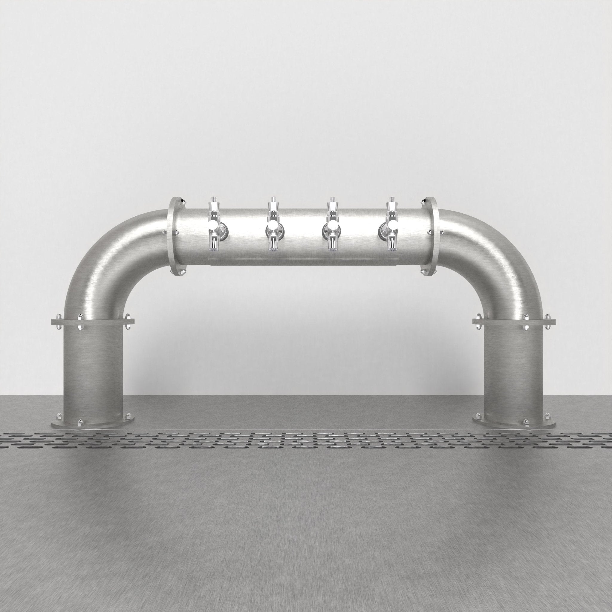 Arcadia Bridge 4in | Brushed