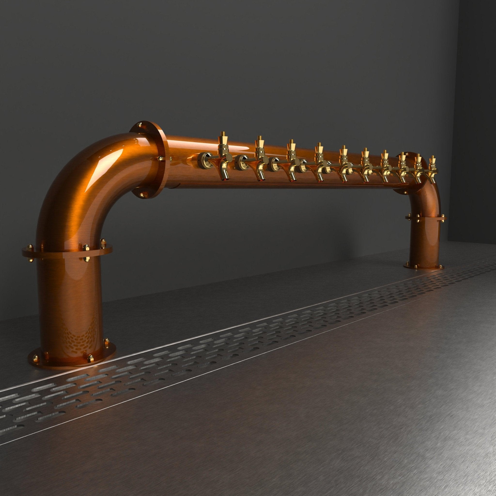 Arcadia Bridge 4in | Candy Copper