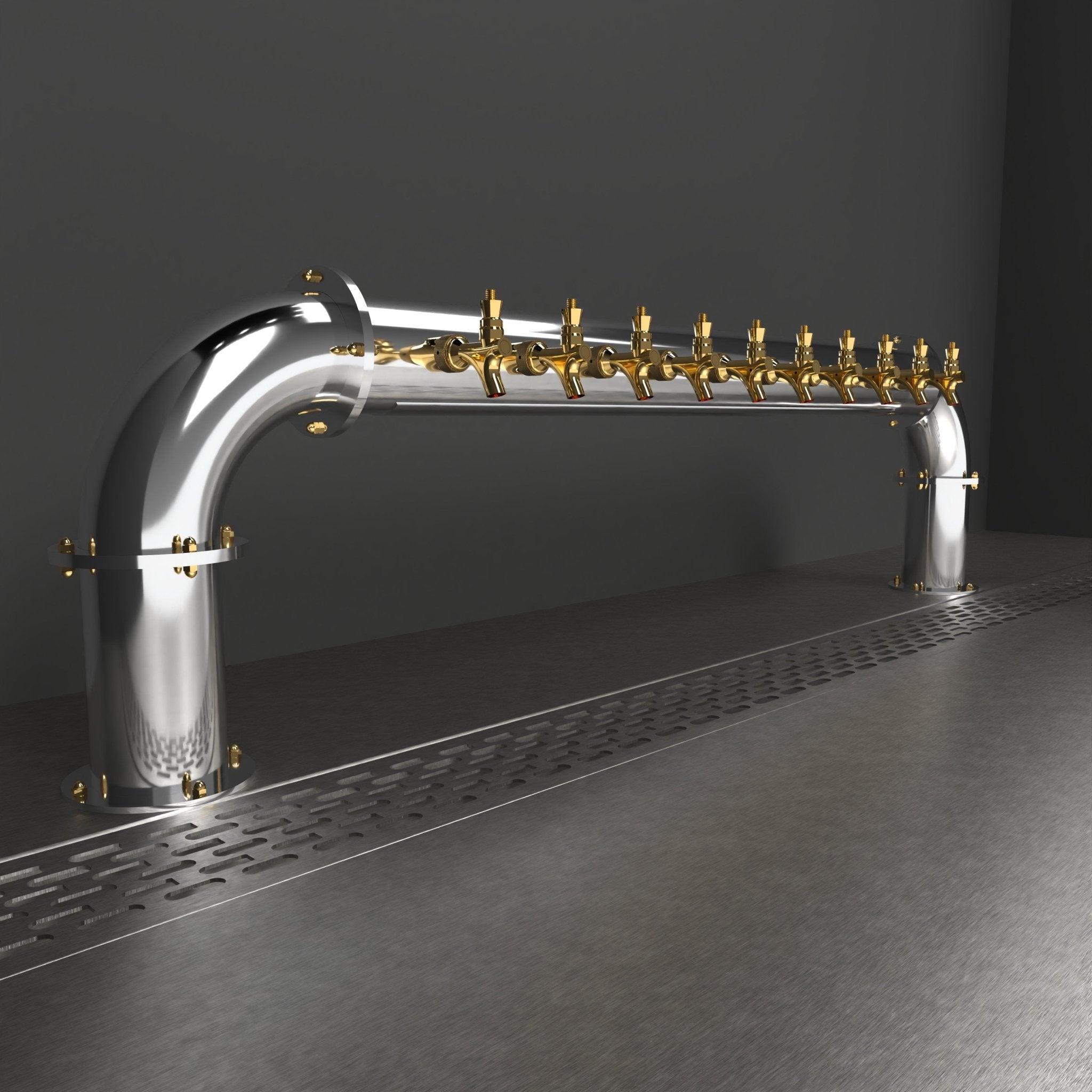 Arcadia Bridge 4in | Polished