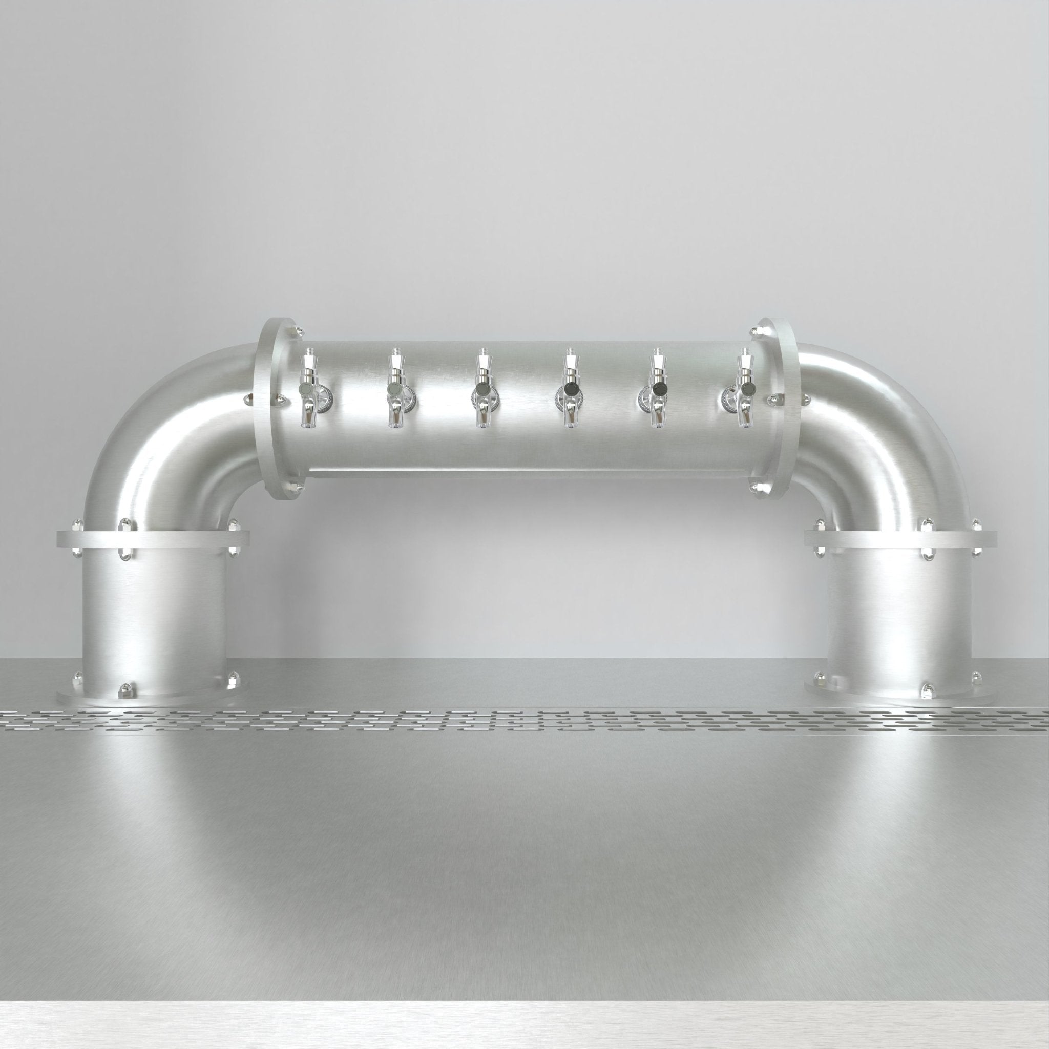 Arcadia Bridge 6in  | Brushed