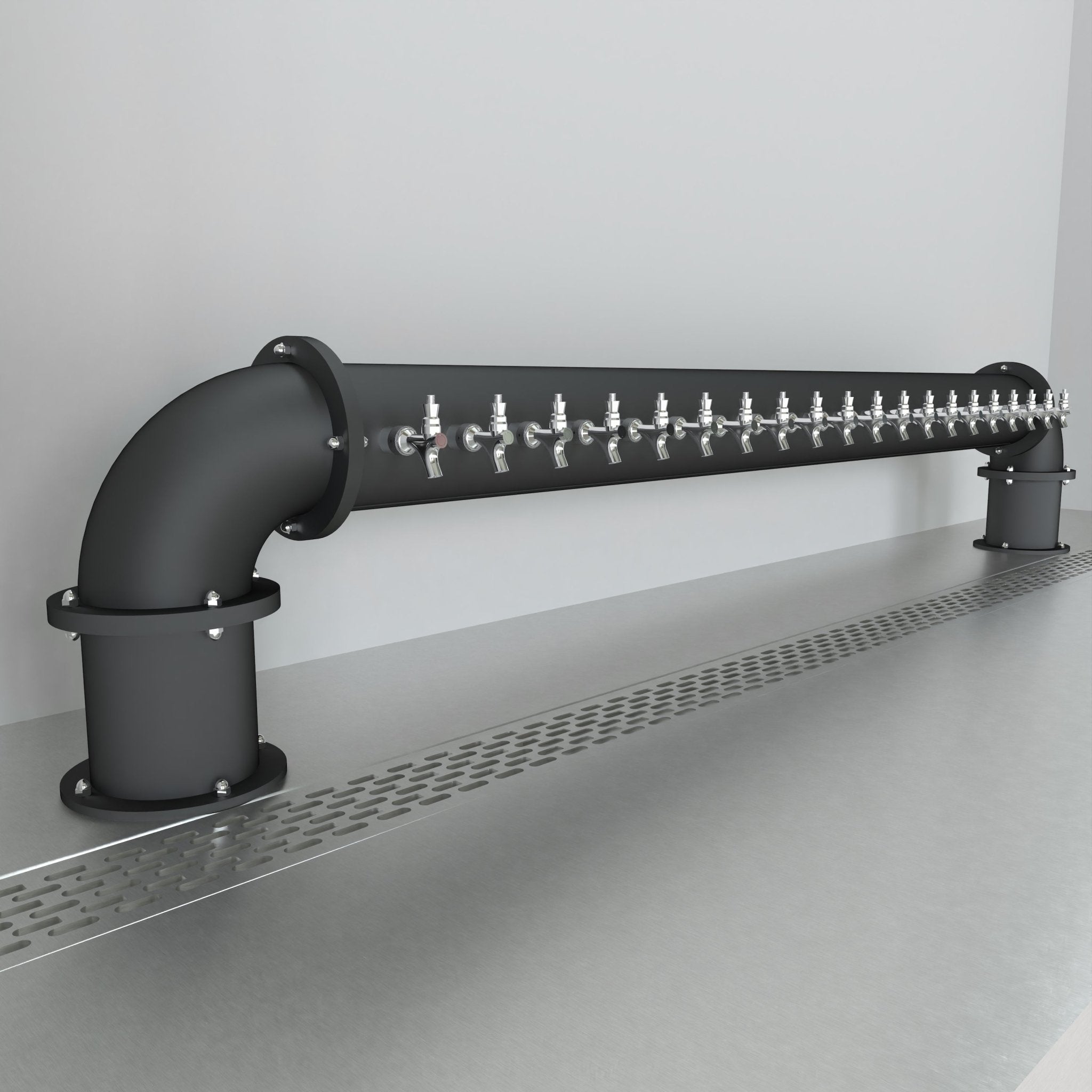 Arcadia Bridge 6in  | Matte Black