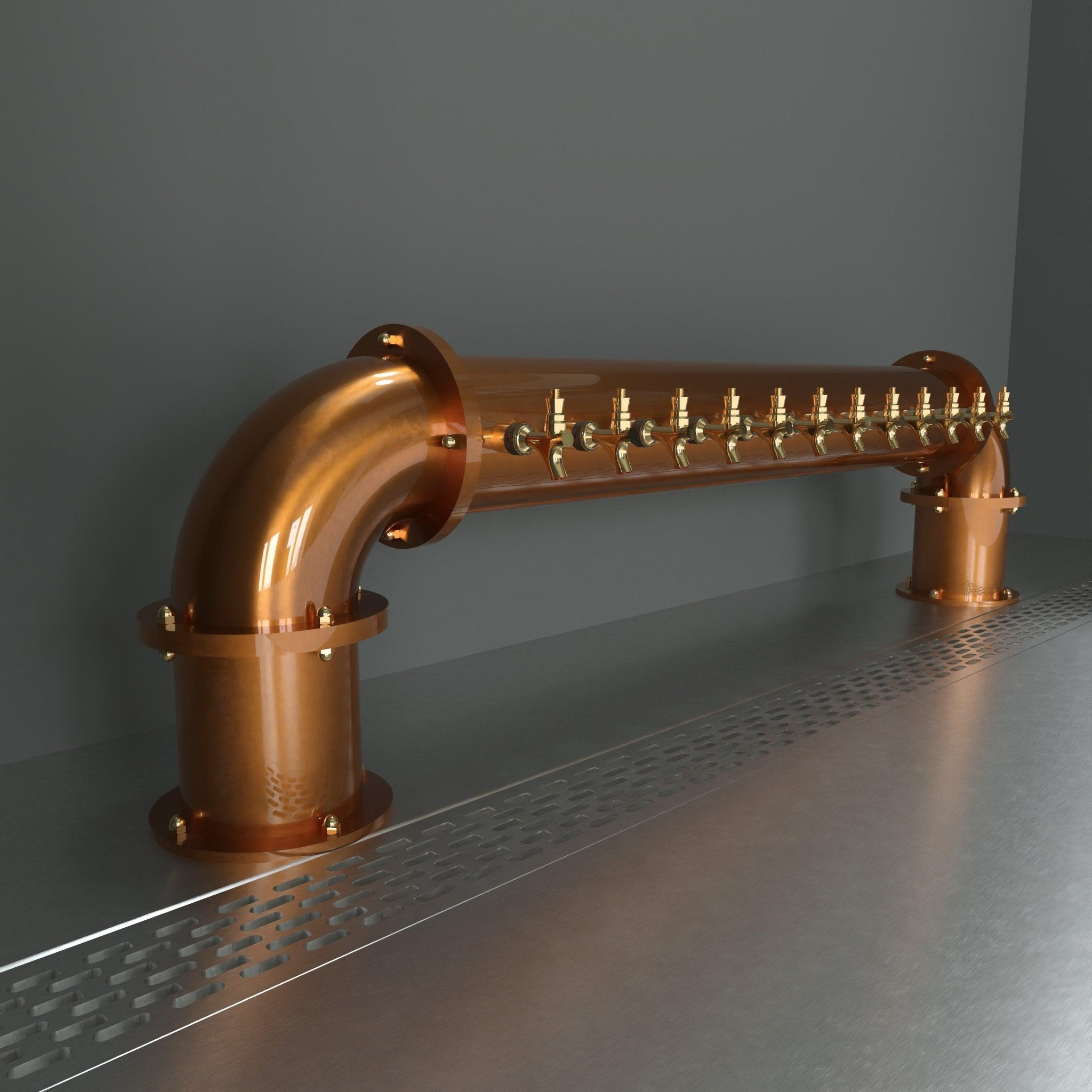 Arcadia Bridge 6in  | Candy Copper