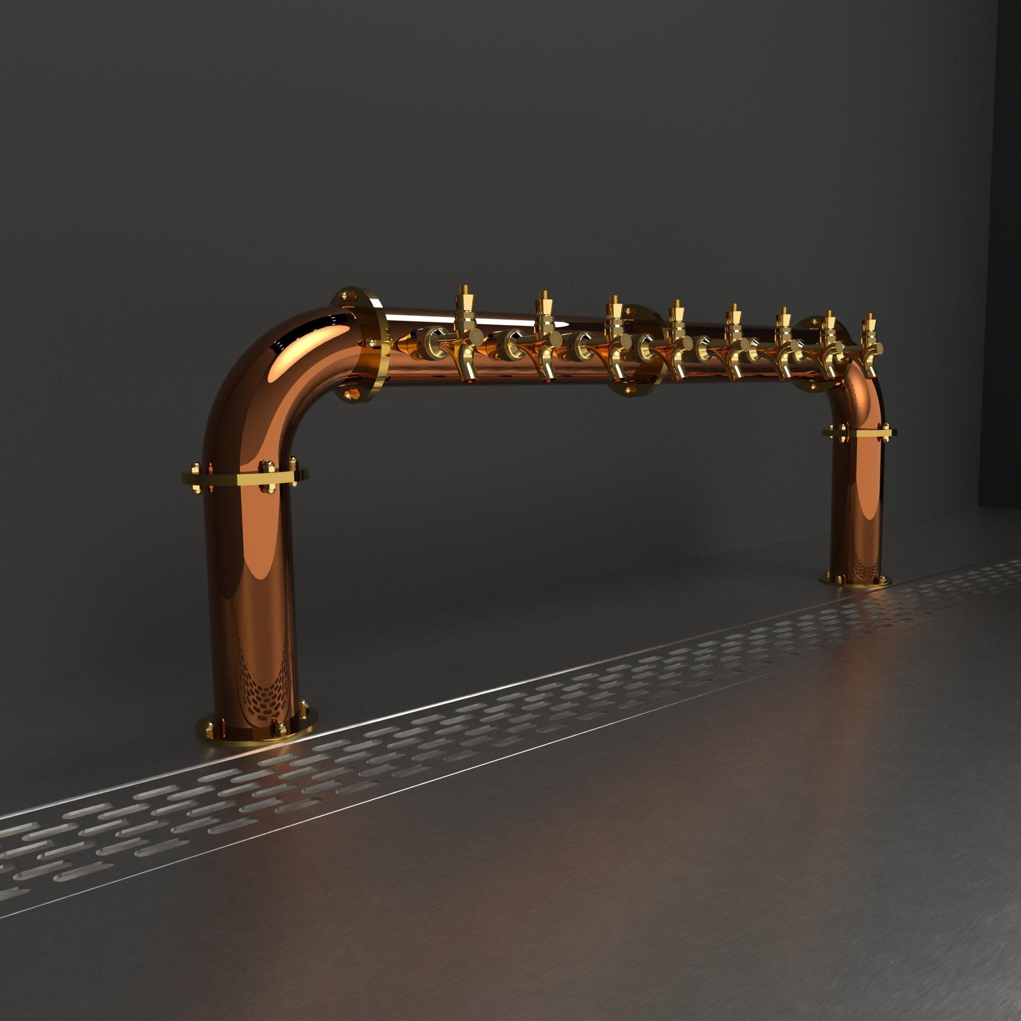 Arcadia Bridge Copper 3in | Polished