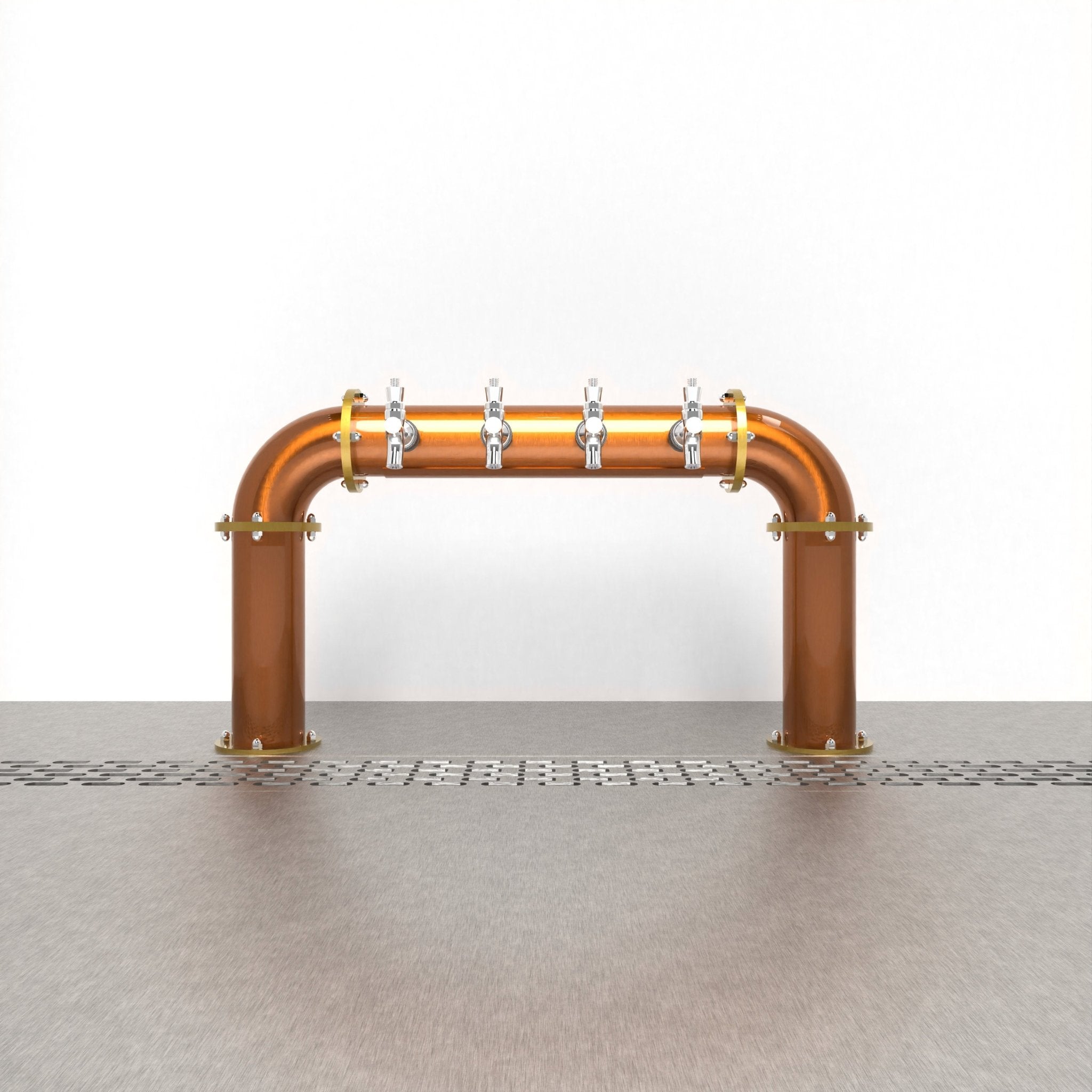 Arcadia Bridge Copper 3in | Brushed