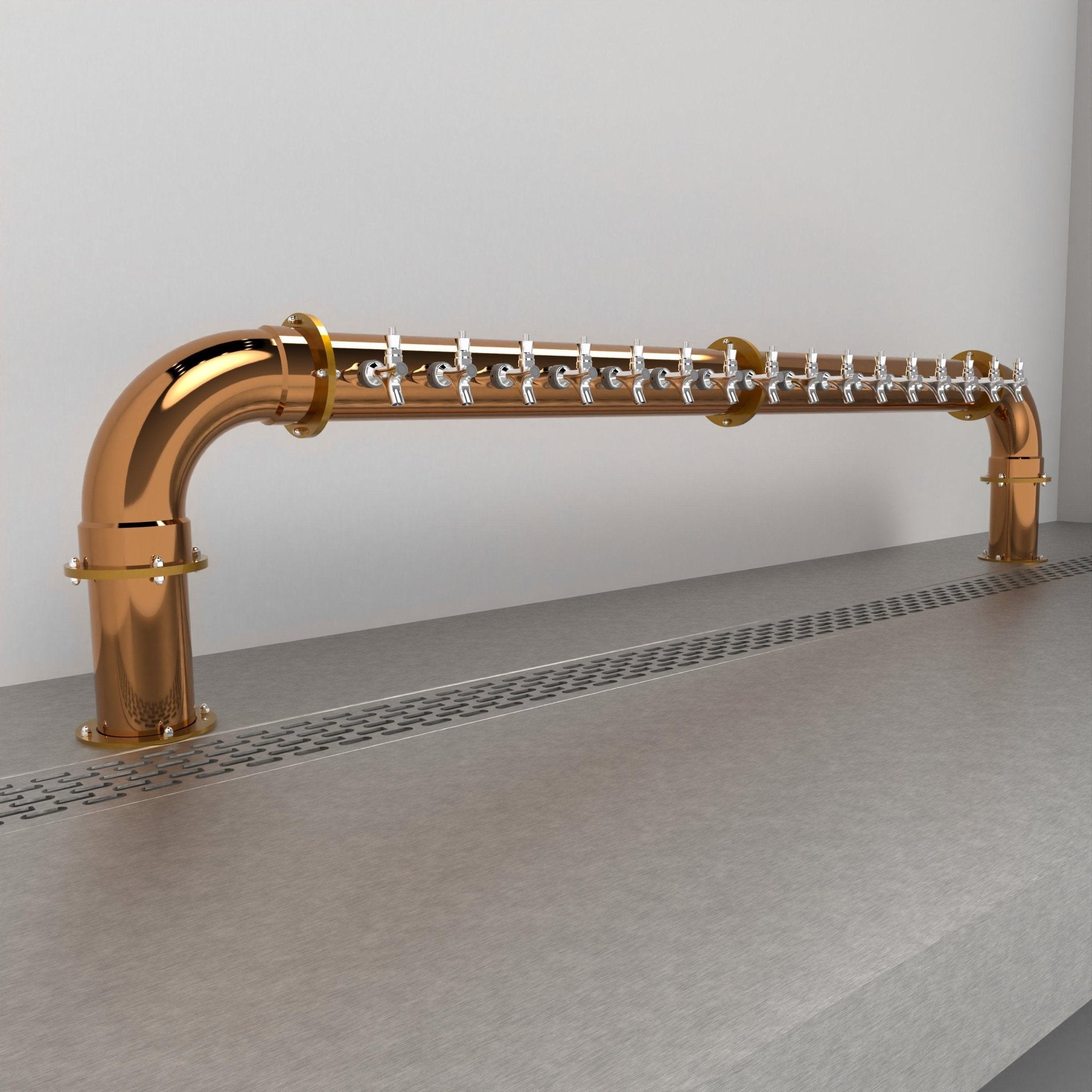 Arcadia Bridge Copper 4in | Polished