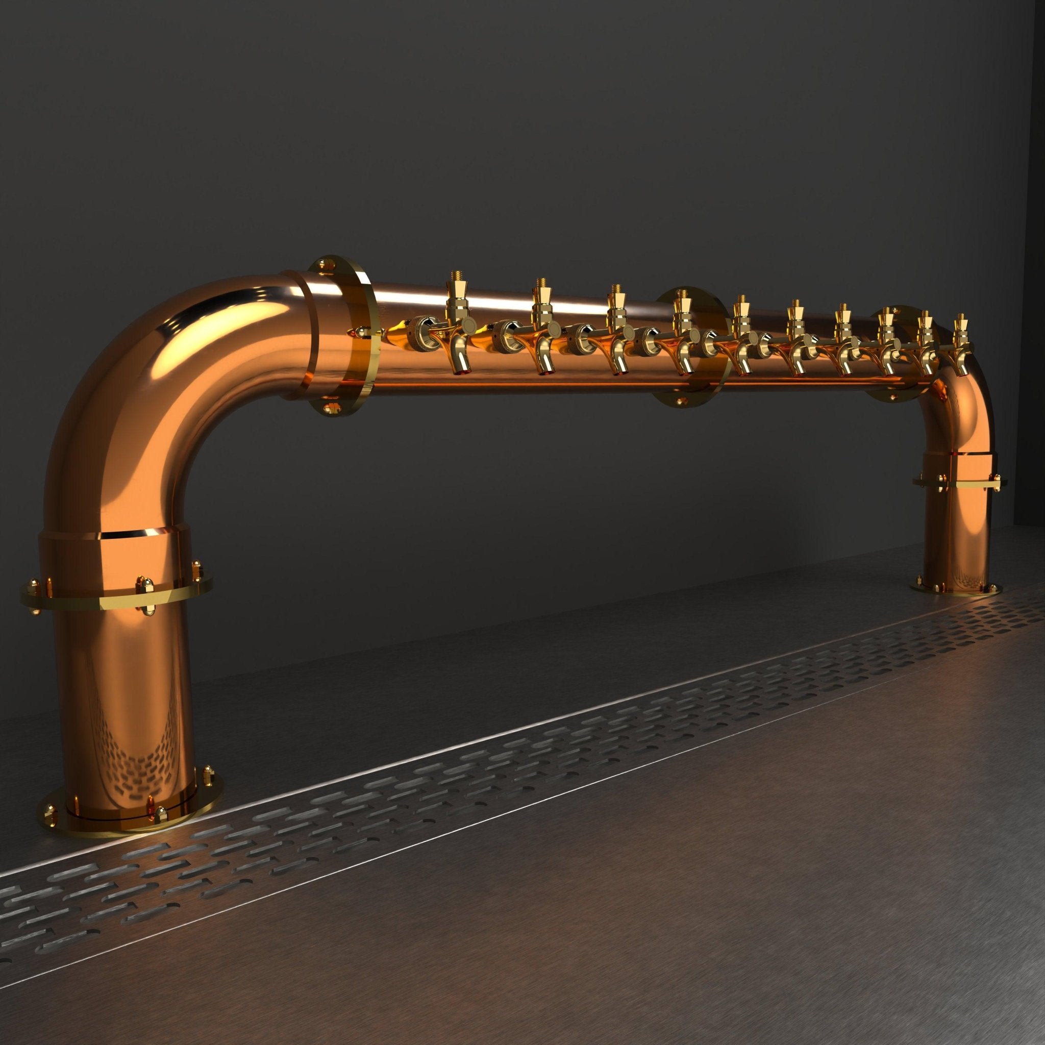 Arcadia Bridge Copper 4in | Polished