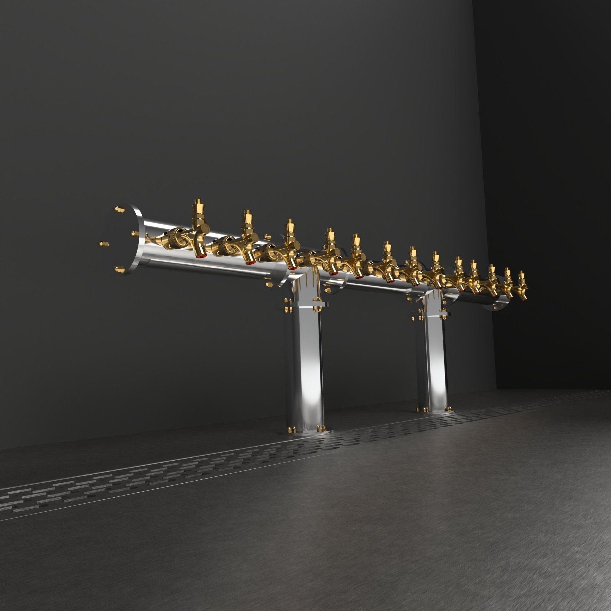 Arcadia Double Tee 3in | Polished