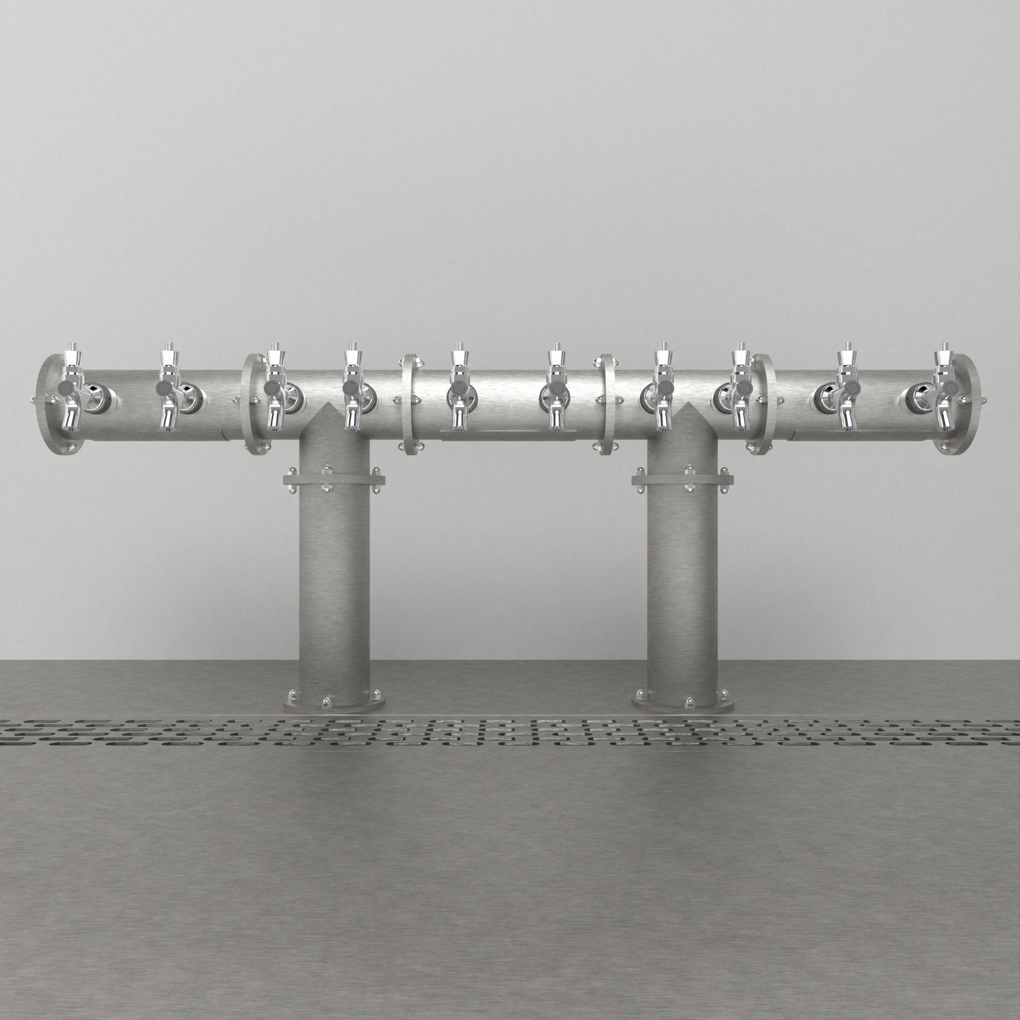 Arcadia Double Tee 3in | Brushed