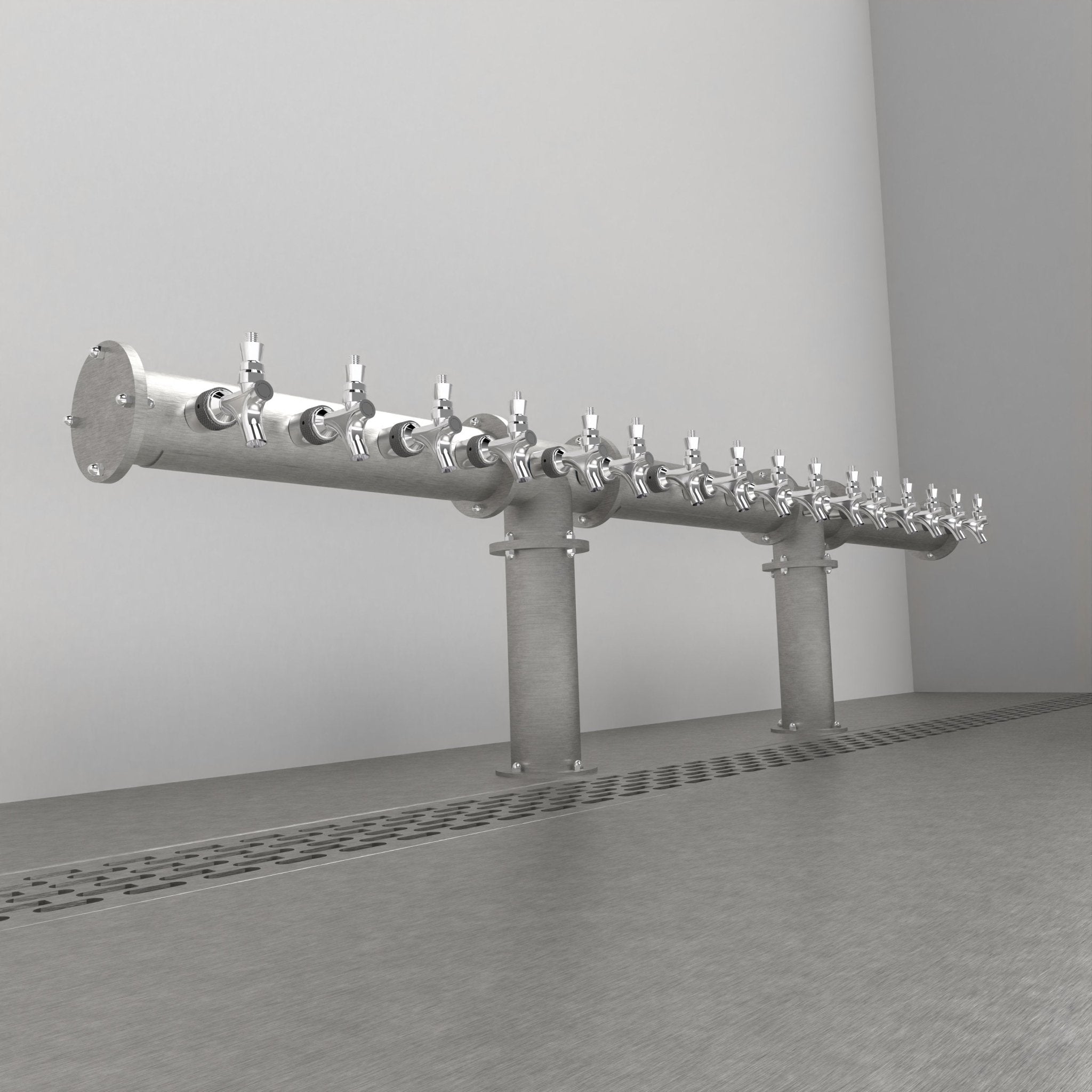 Arcadia Double Tee 3in | Brushed