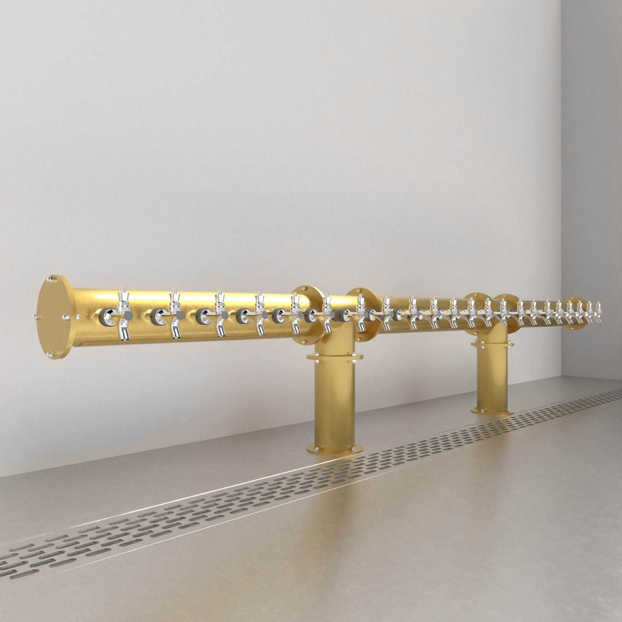 Arcadia Double Tee 4in | Gold