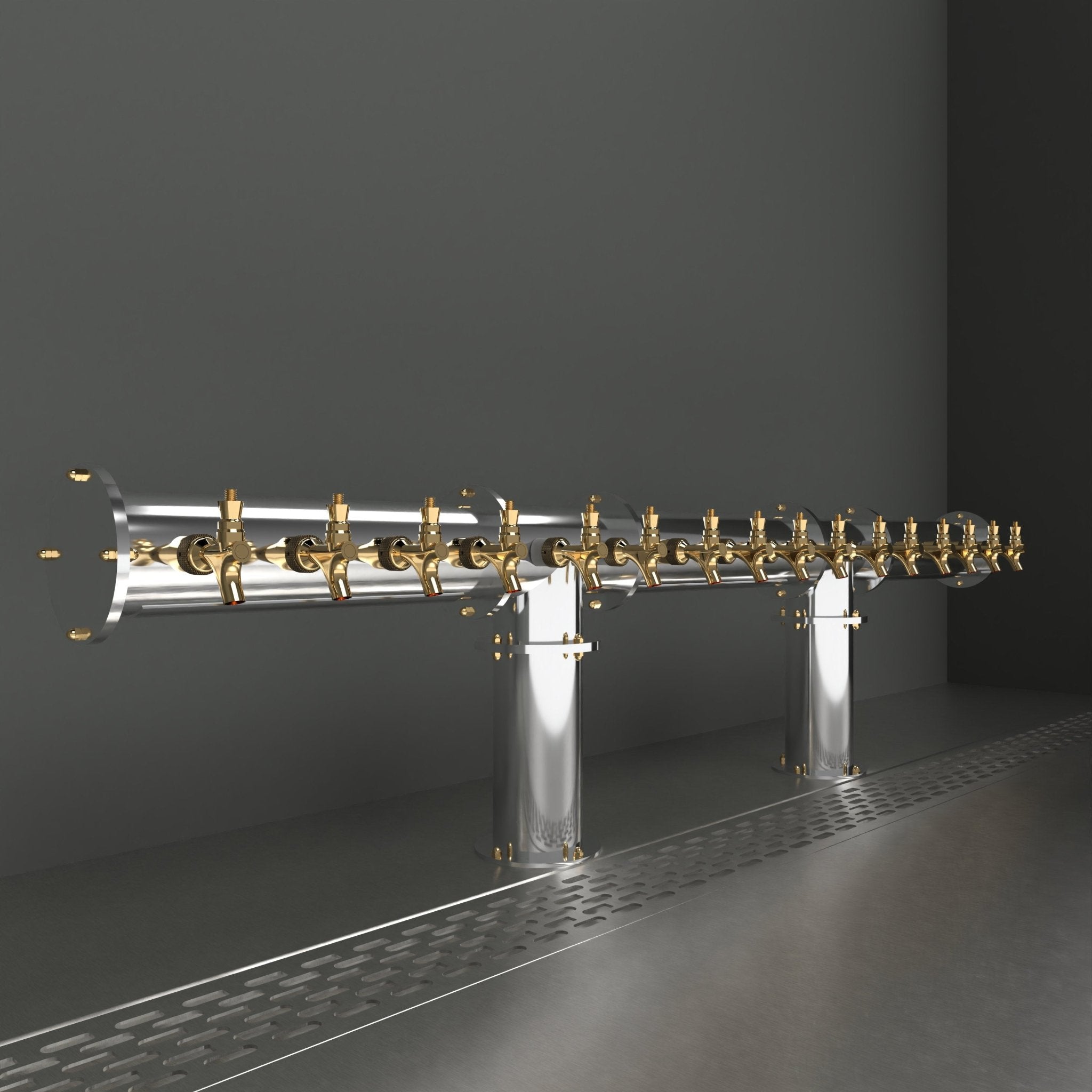 Arcadia Double Tee 4in | Polished