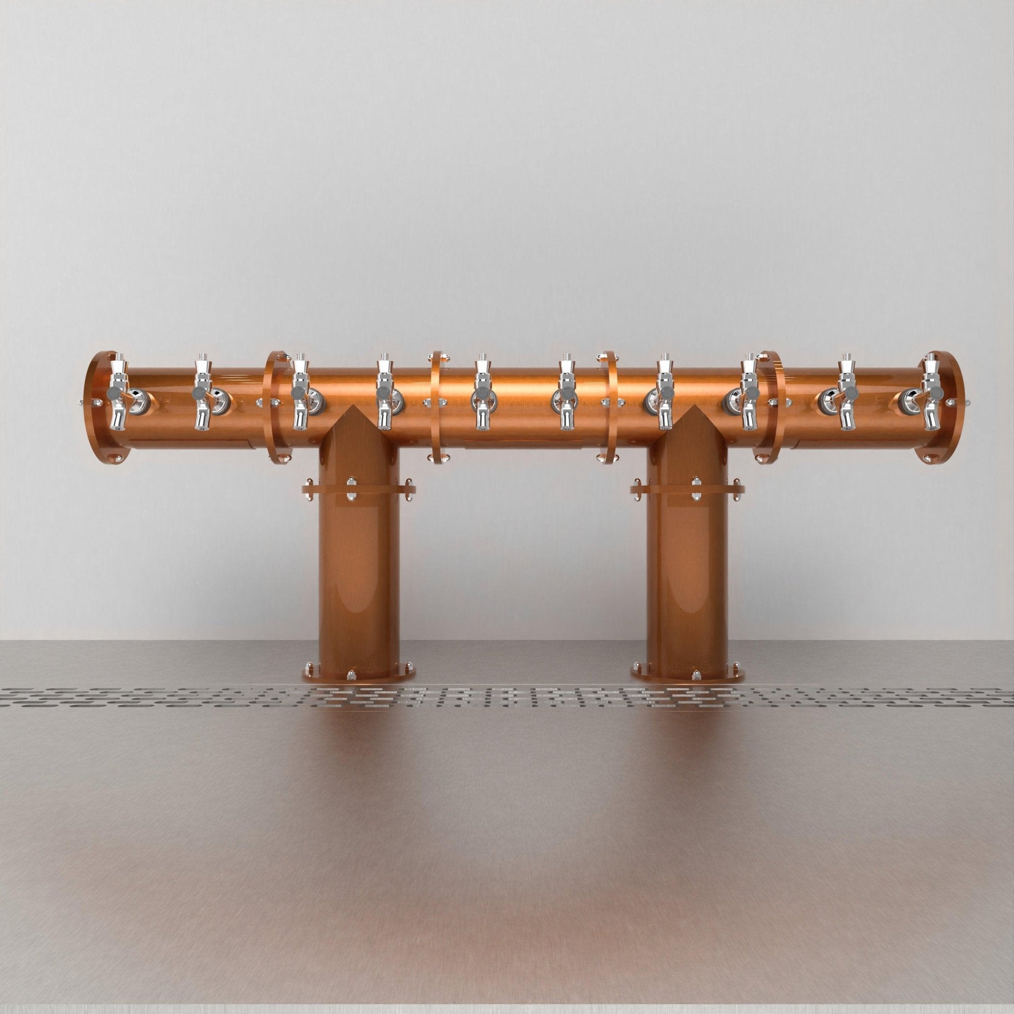 Arcadia Double Tee 4in | Candy Copper