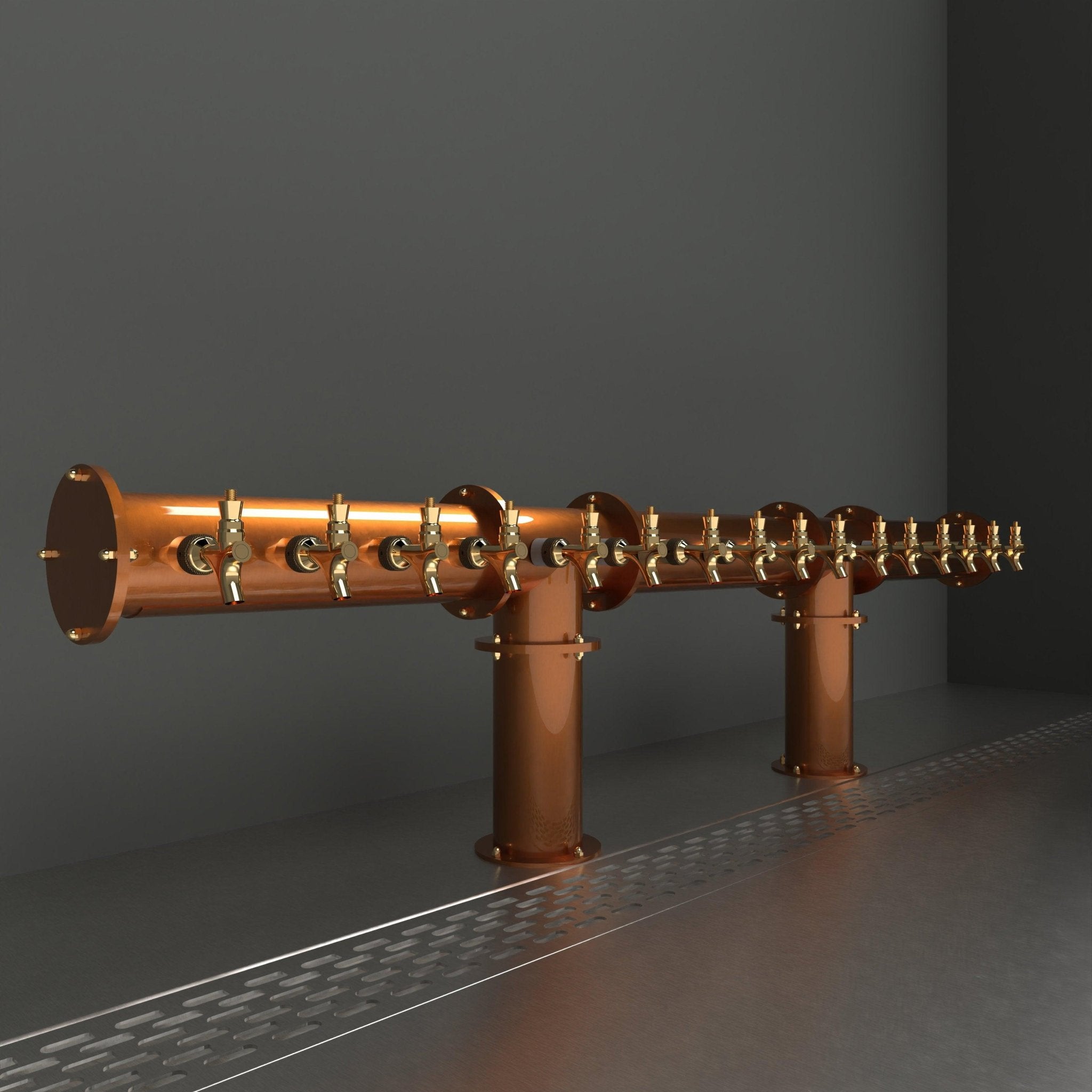 Arcadia Double Tee 4in | Candy Copper