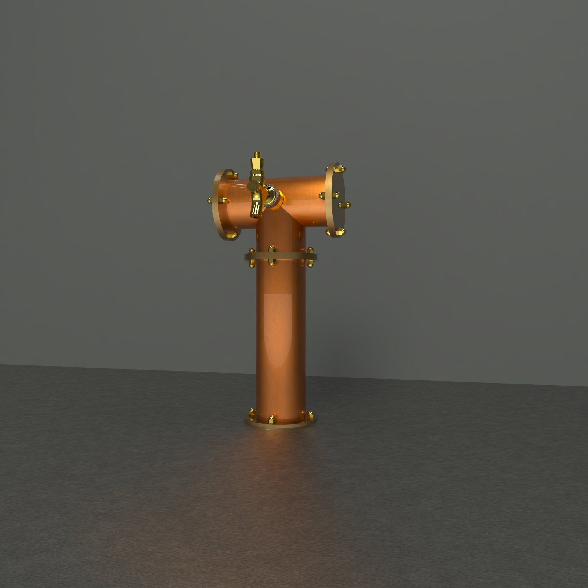 Arcadia Duo Copper 3in | Brushed