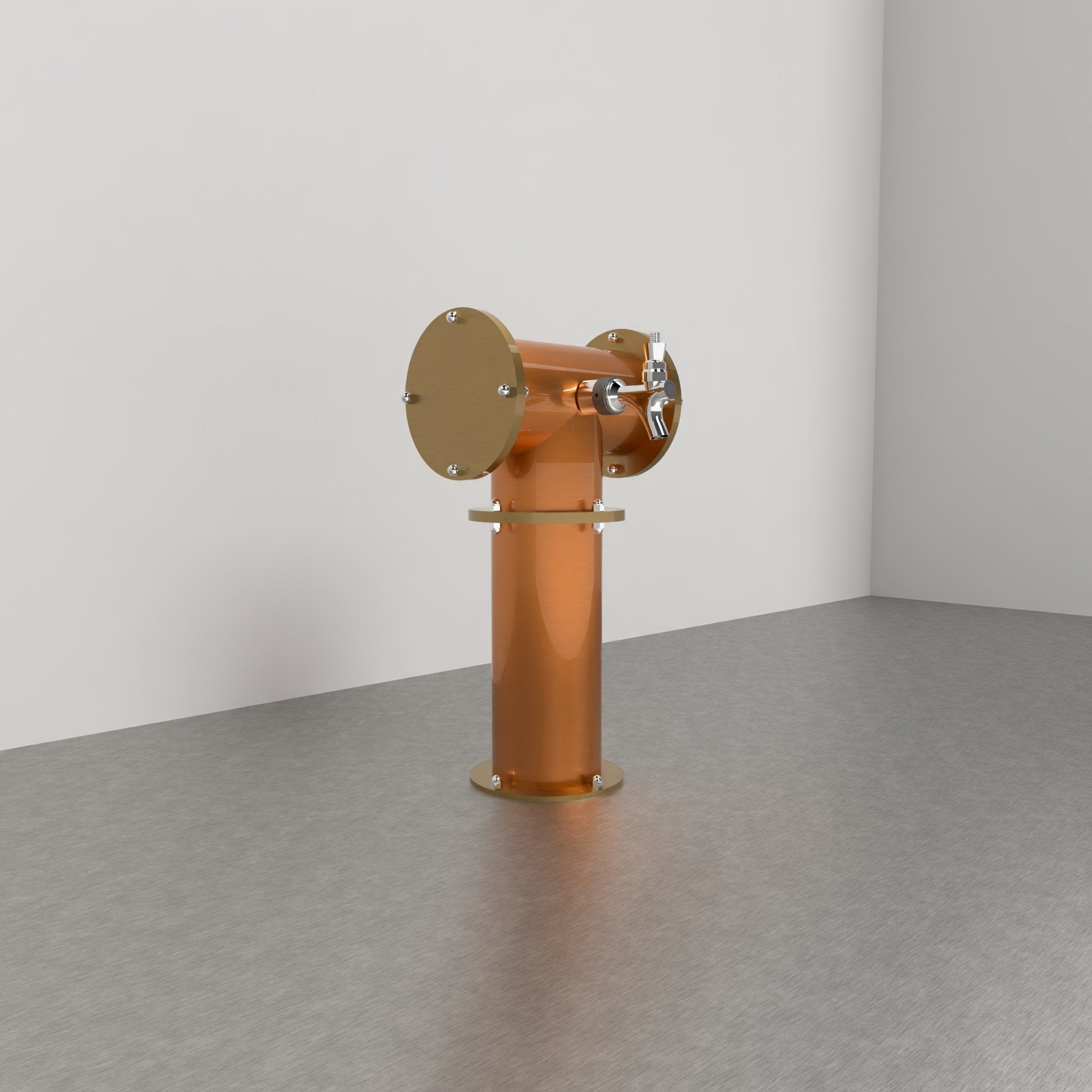 Arcadia Duo Copper 4in | Brushed