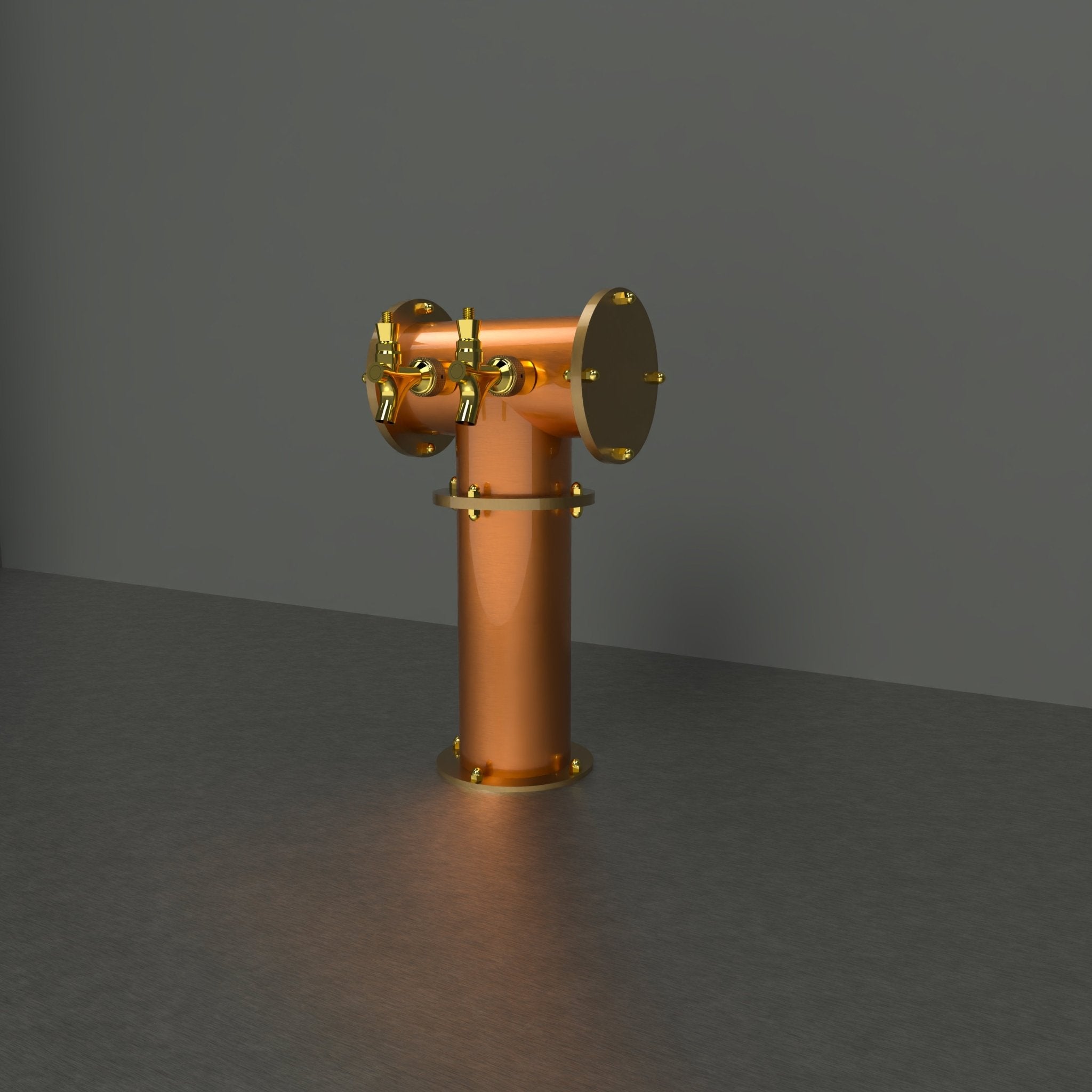 Arcadia Duo Copper 4in | Brushed