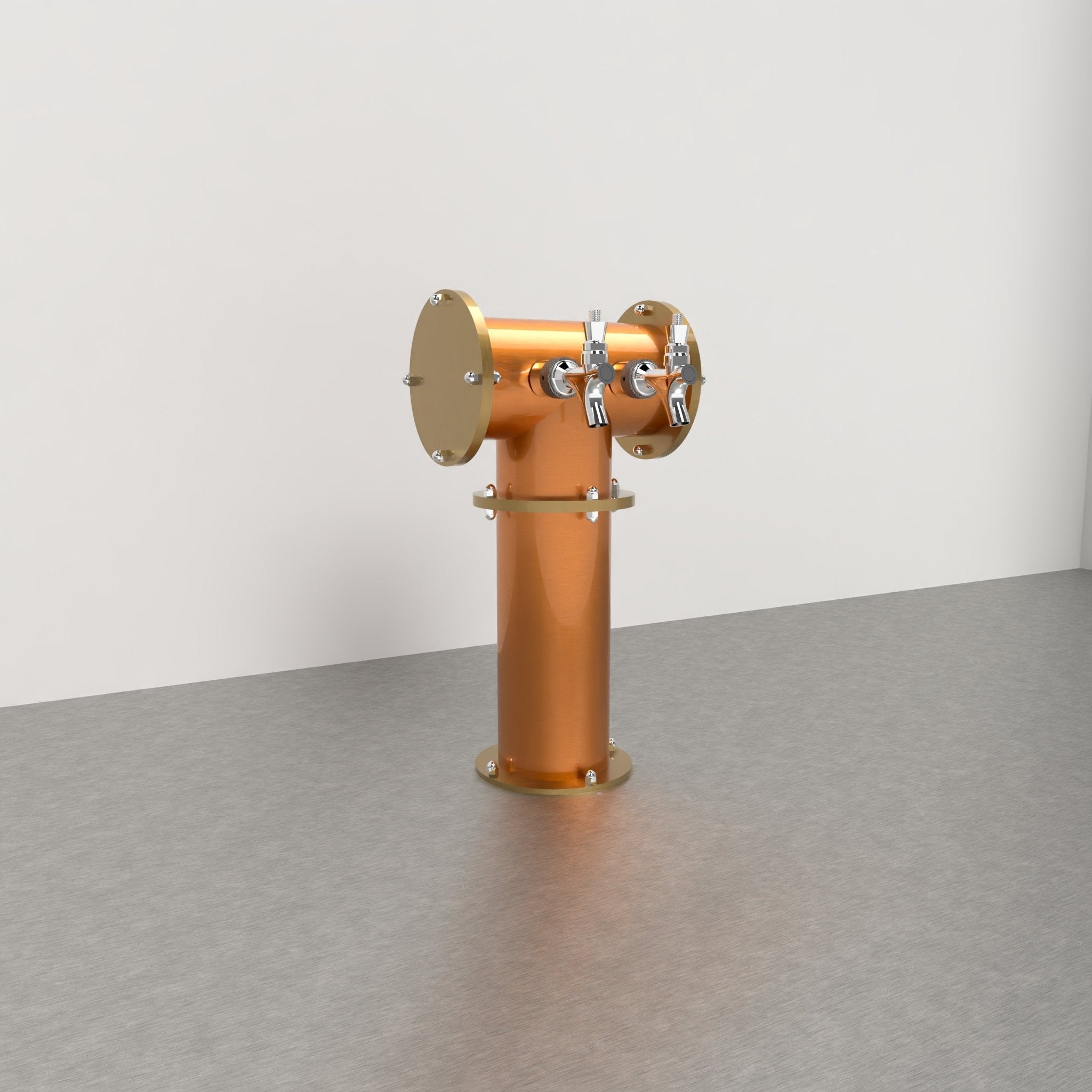 Arcadia Duo Copper 4in | Brushed