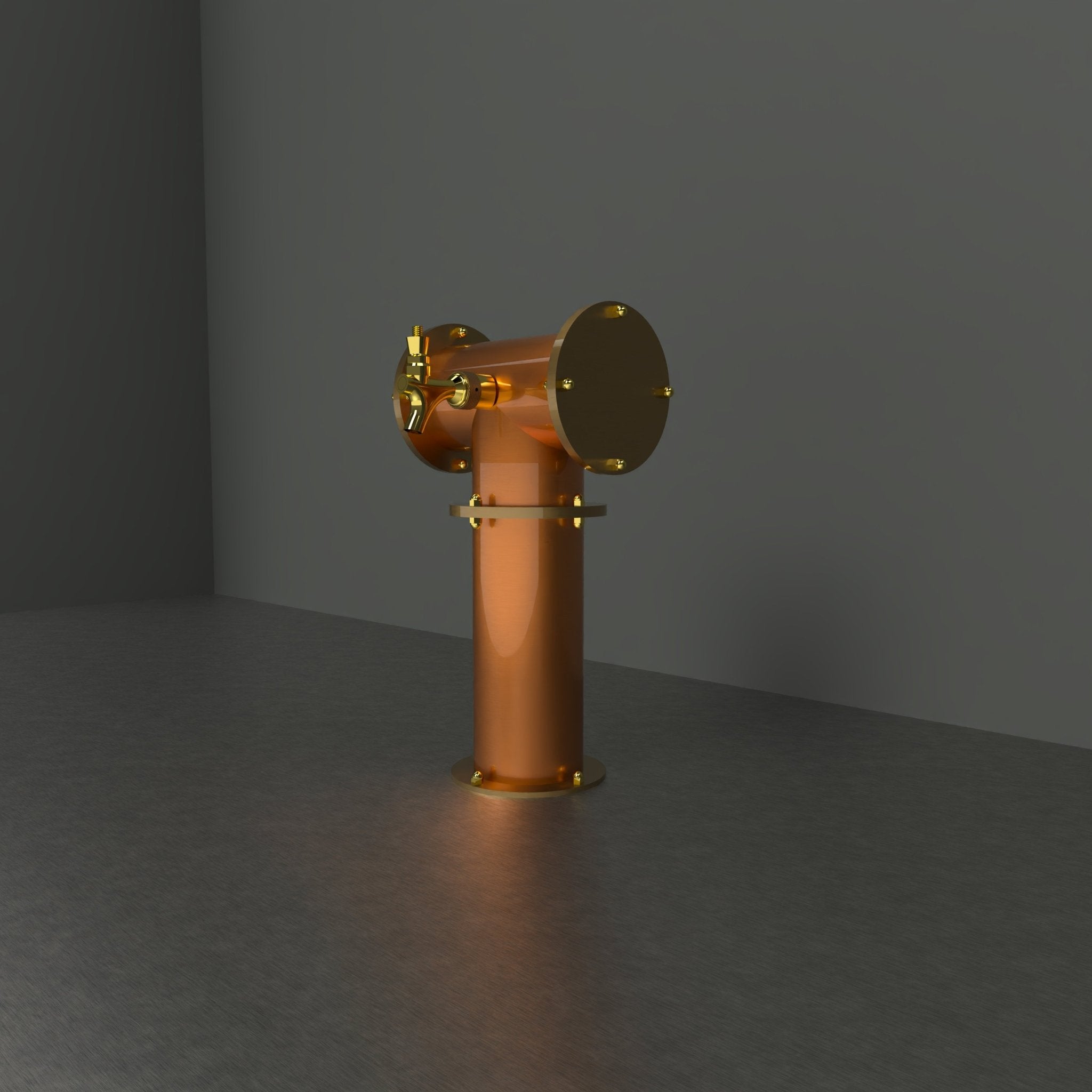 Arcadia Duo Copper 4in | Brushed