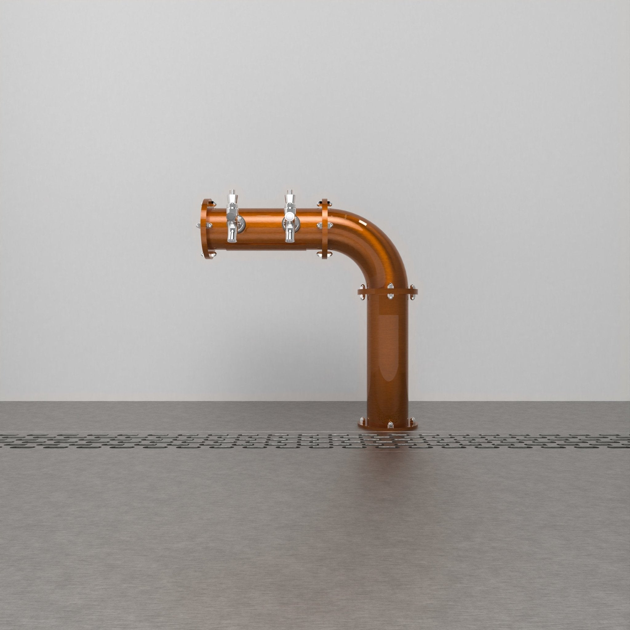 Arcadia Half-Bridge 3in | Candy Copper