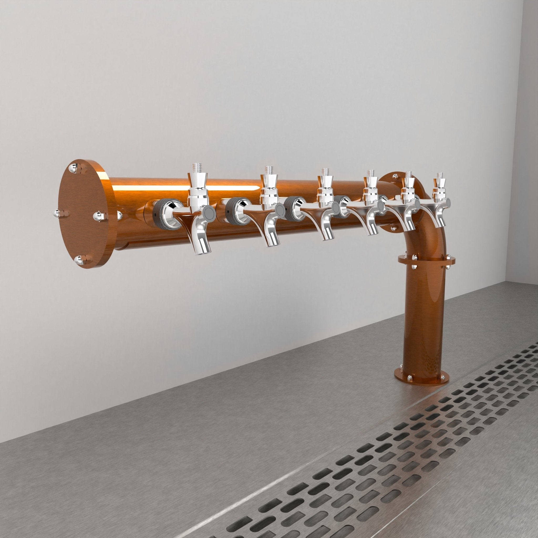 Arcadia Half-Bridge 3in | Candy Copper