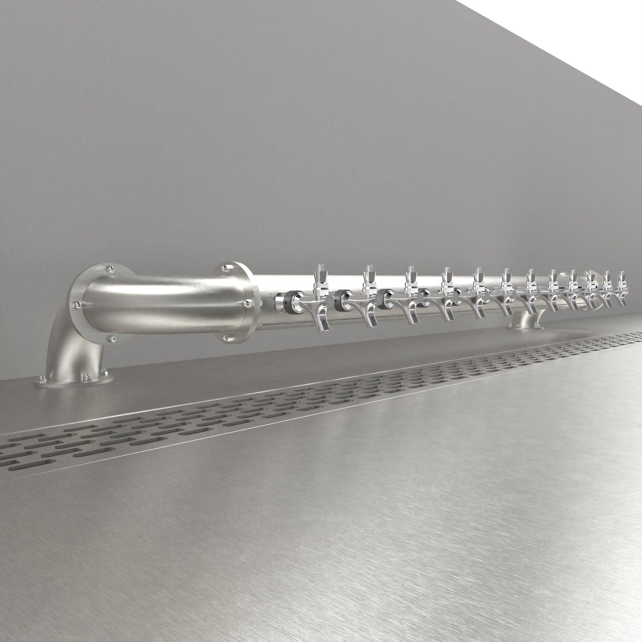 Arcadia Bridge Low Profile 3in | Brushed