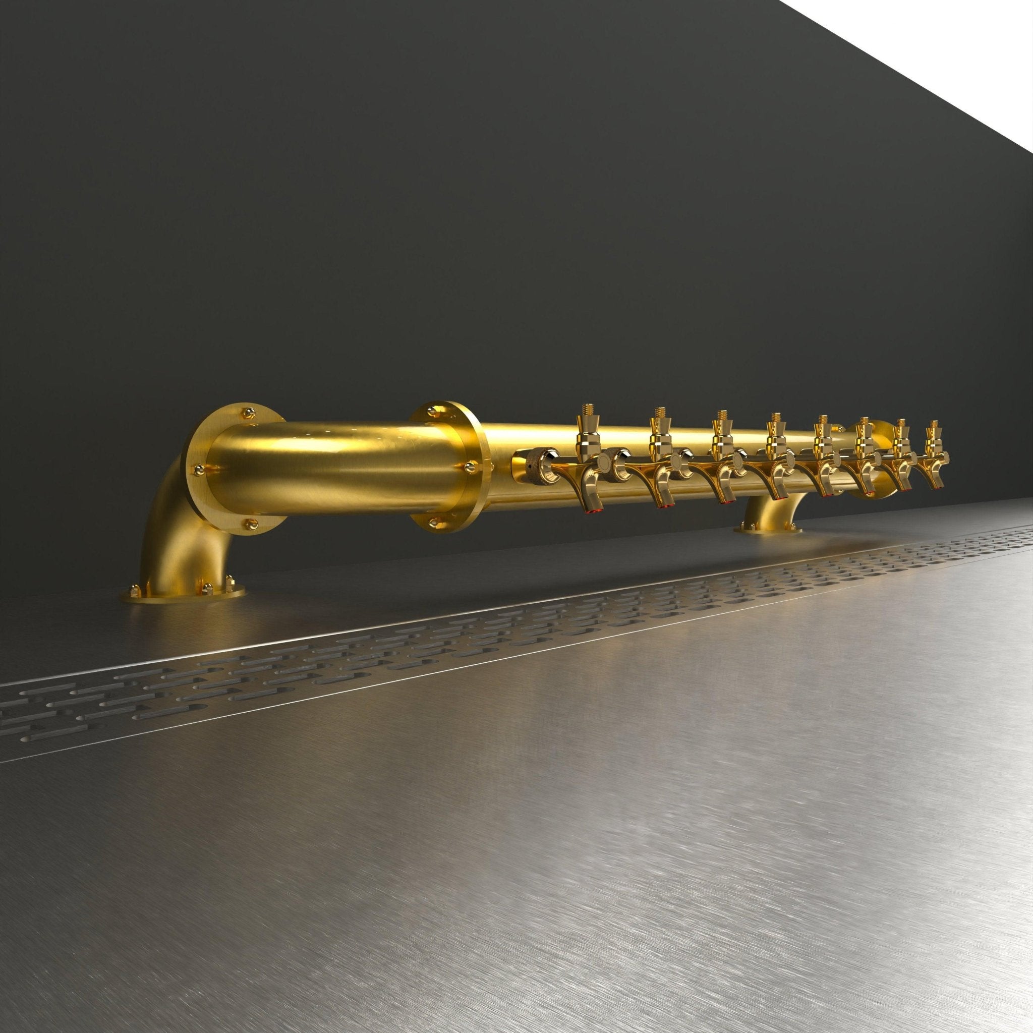 Arcadia Bridge Low Profile 3in | Gold