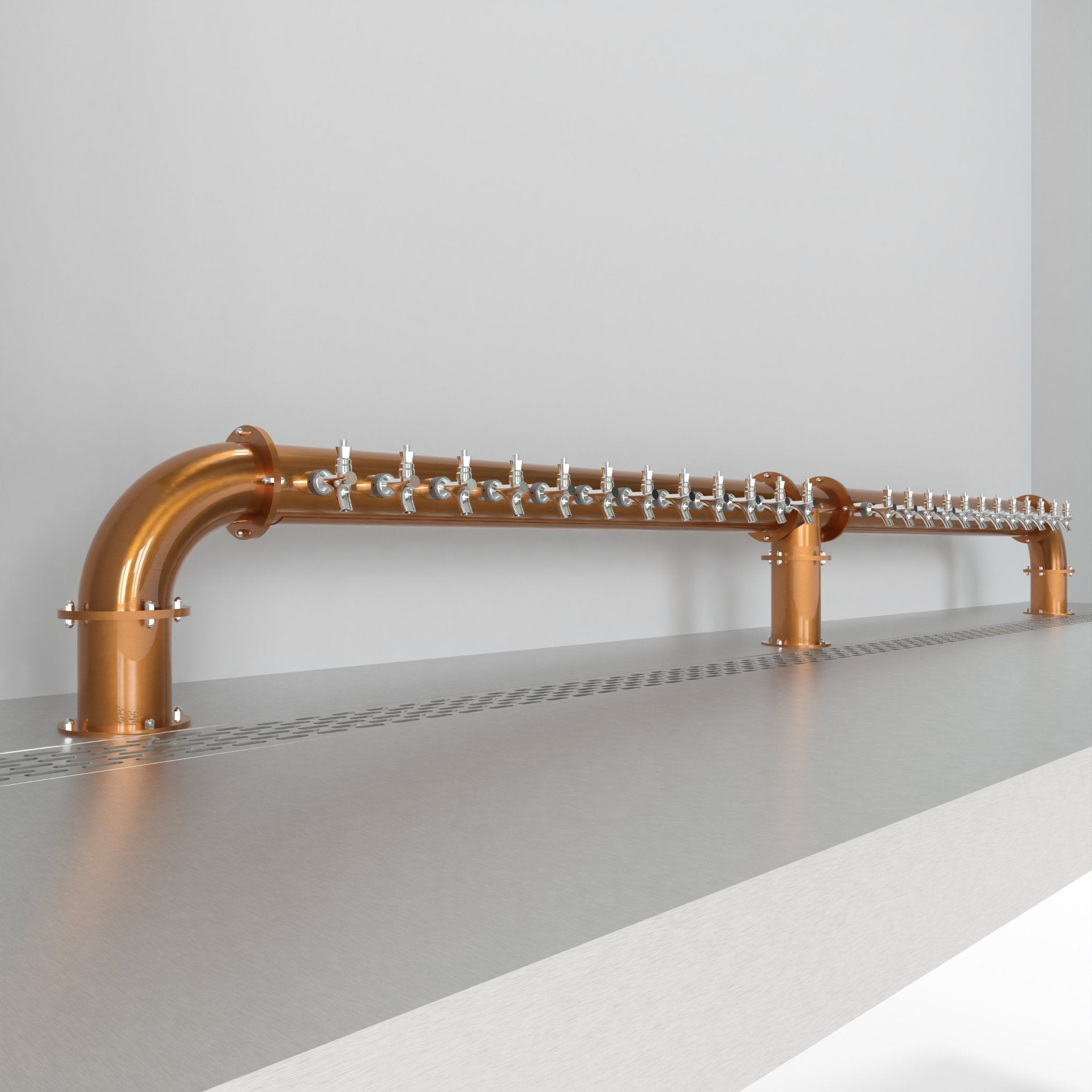 Arcadia M Bridge 4in | Candy Copper