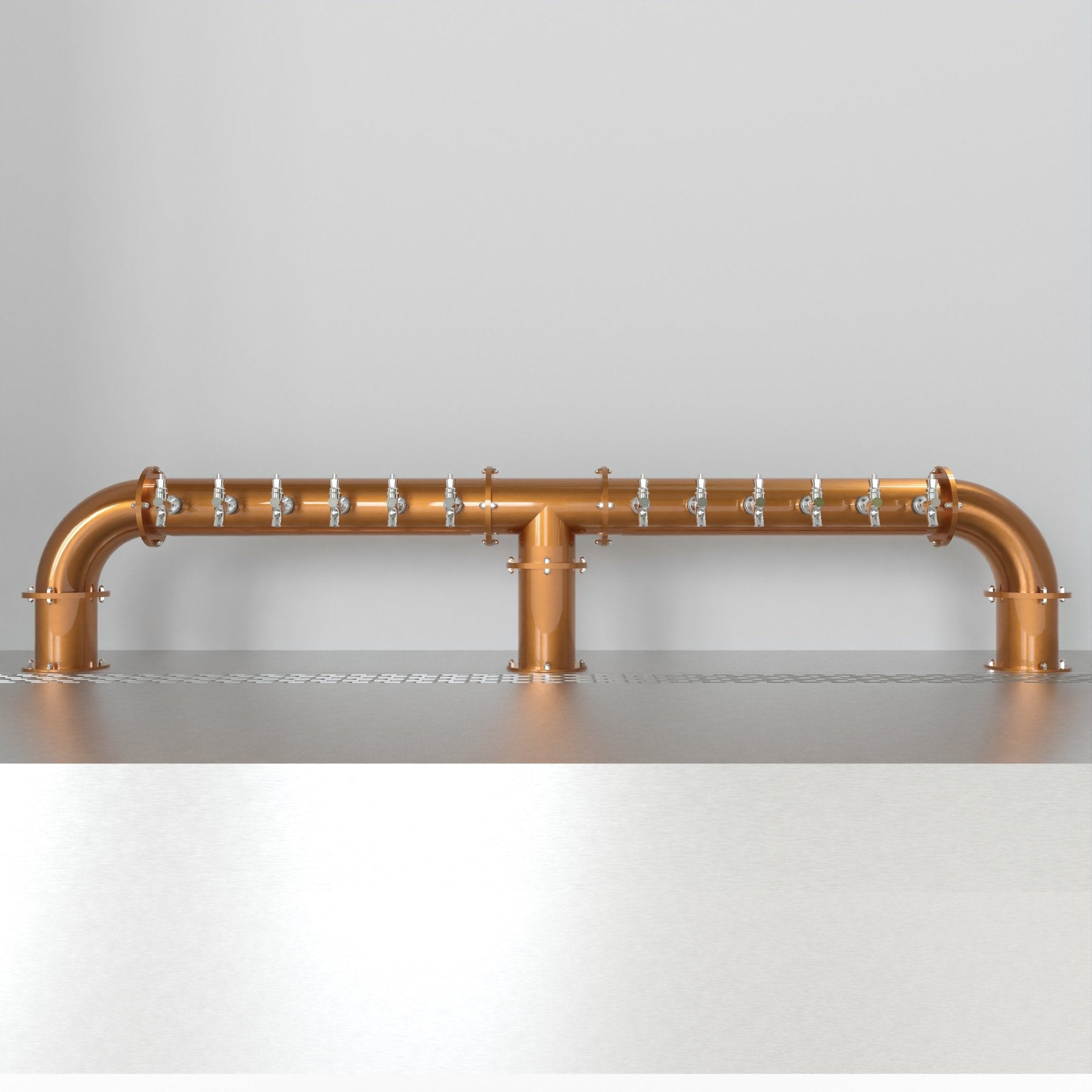 Arcadia M Bridge 4in | Candy Copper